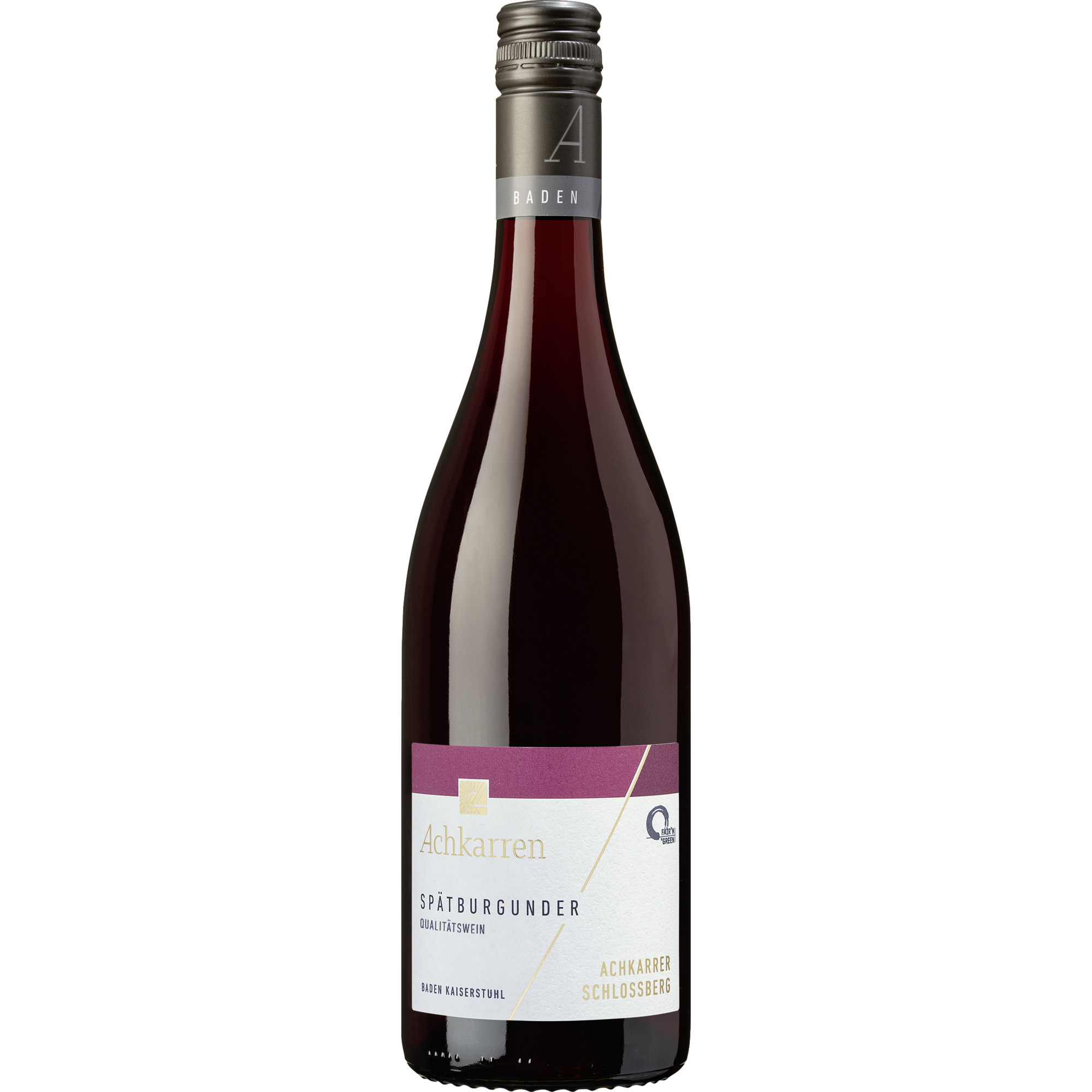 Achkarrer Schlossberg Spätburgunder Bio, Mild, Baden, Baden, 2022, Rotwein