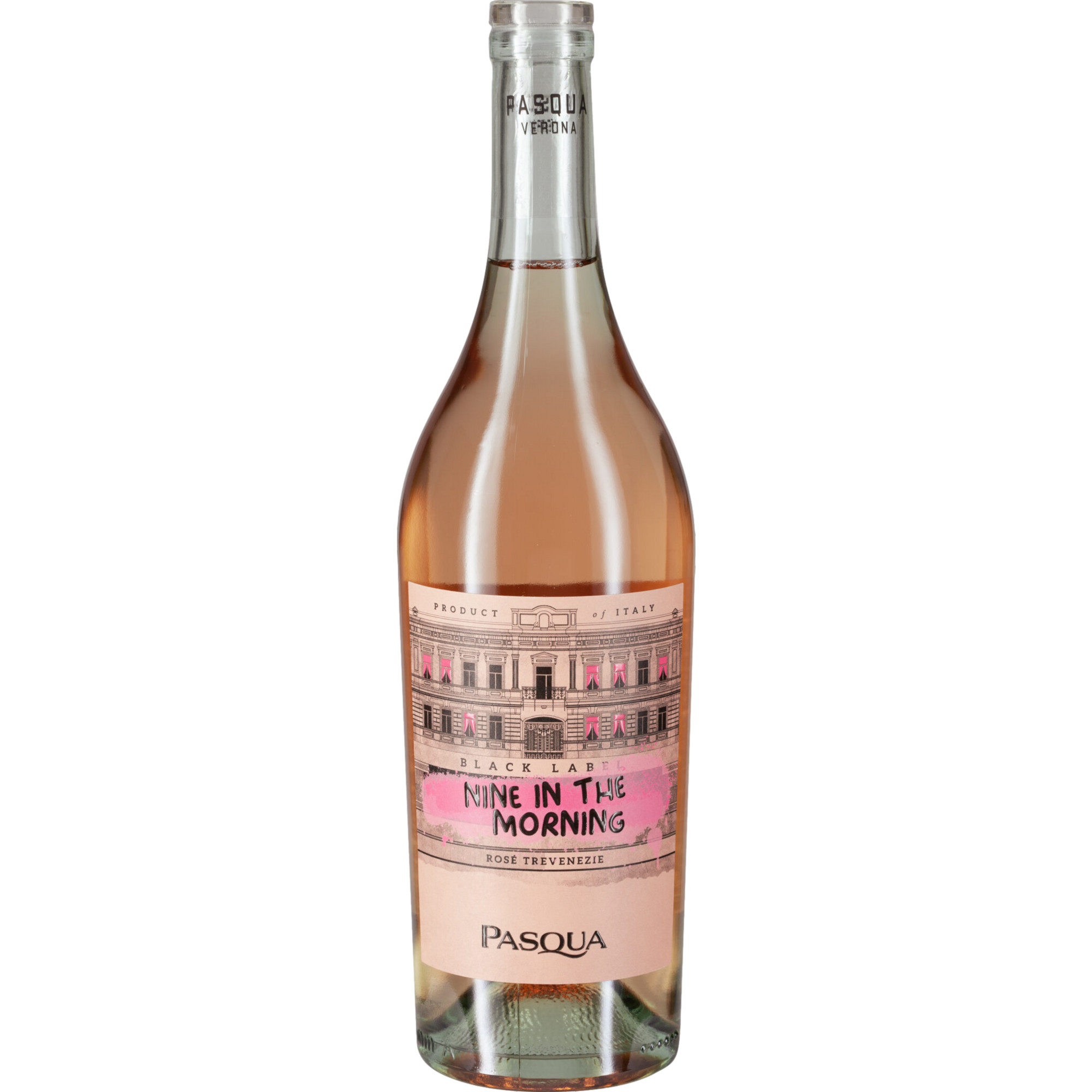 Pasqua Black Label Rosé Nine in the Morning, Trevenzie IGP, Venetien, 2023, Roséwein - Roséwein