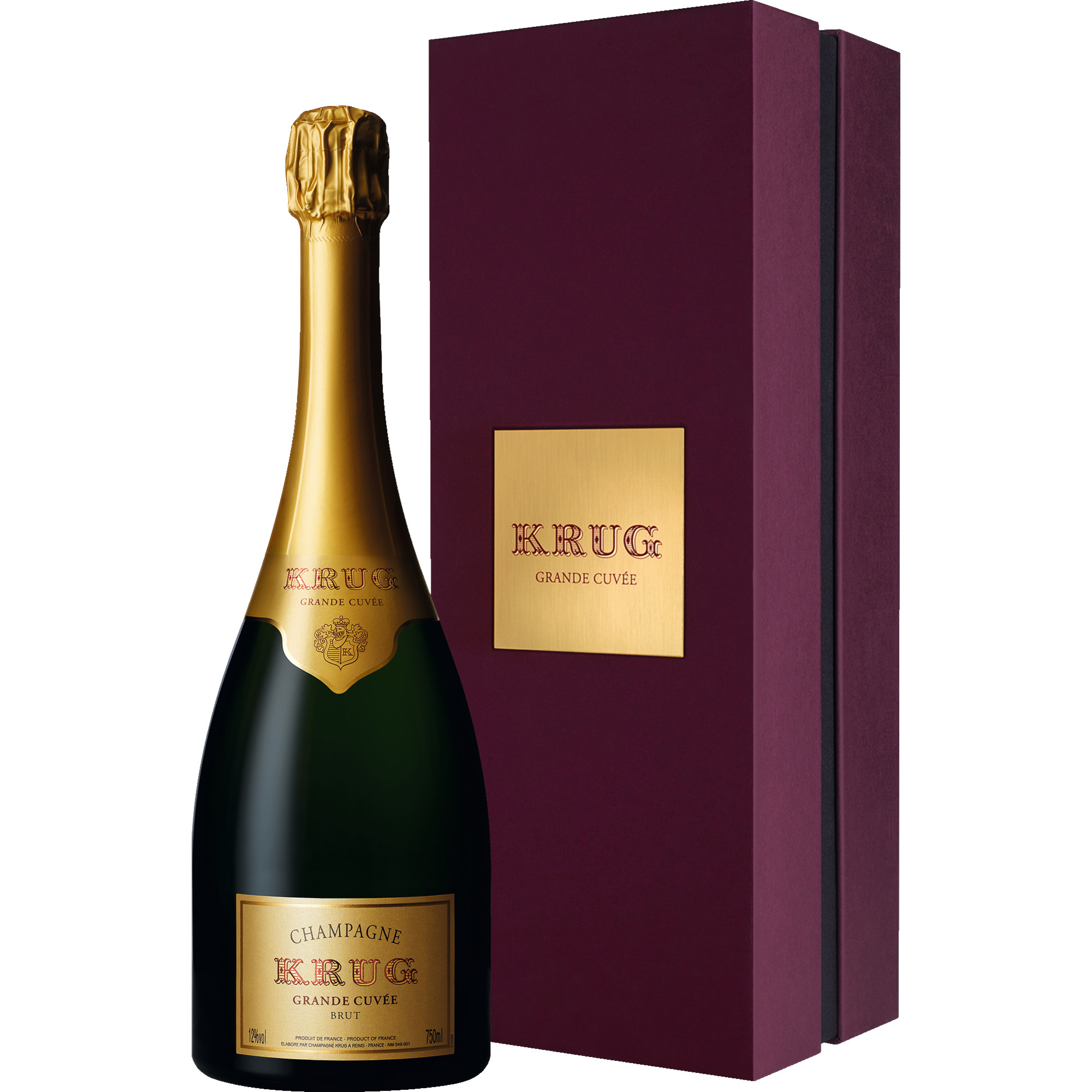 Image of Champagne Krug Grande Cuvée 172ème Edition, Brut, Champagne AC, Geschenkverpackung, Champagne, Schaumwein