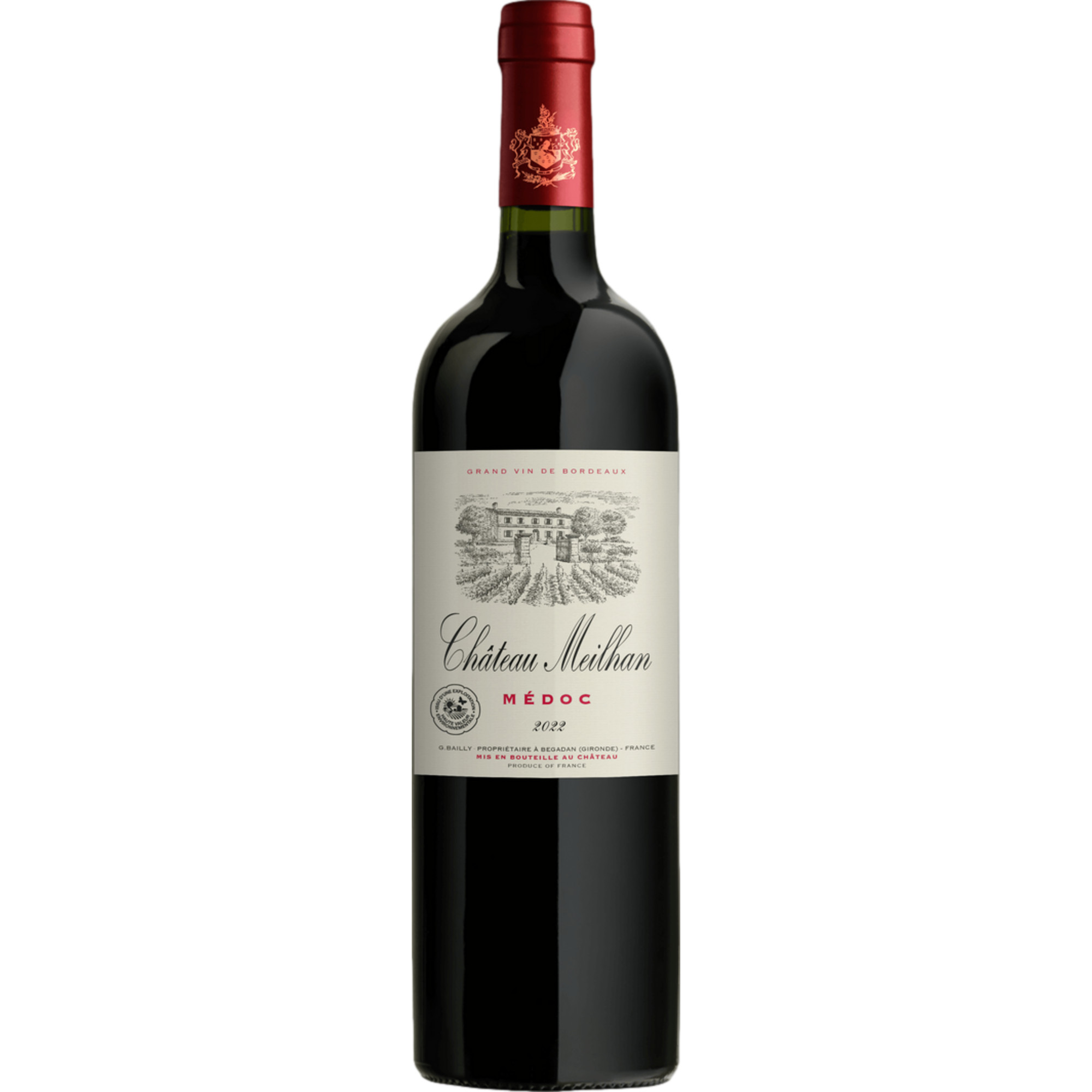 Château Meilhan Médoc, Médoc AOP, Bordeaux, 2022, Rotwein