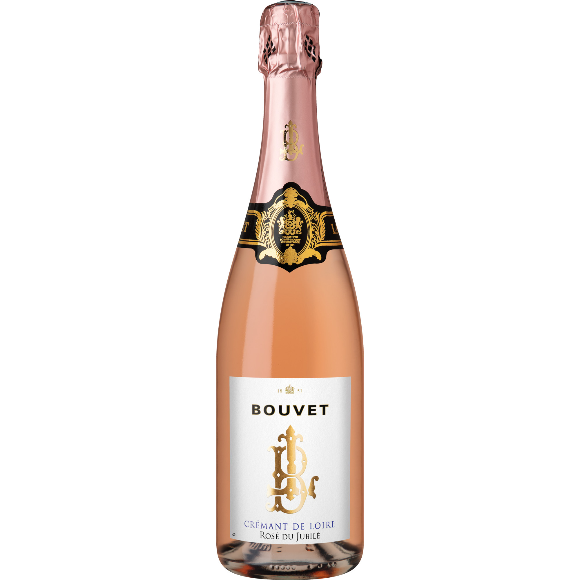 Image of Bouvet Ladubay Rosé du Jubilé, Brut, Crémant de Loire AOP, Loire, Schaumwein