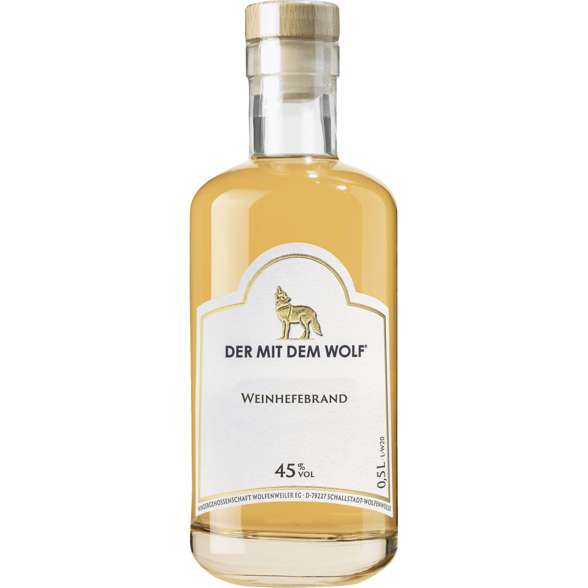 Image of Wolfenweiler Weinhefebrand, Deutschland, 0,5 L, 45% Vol., Baden, Spirituosen