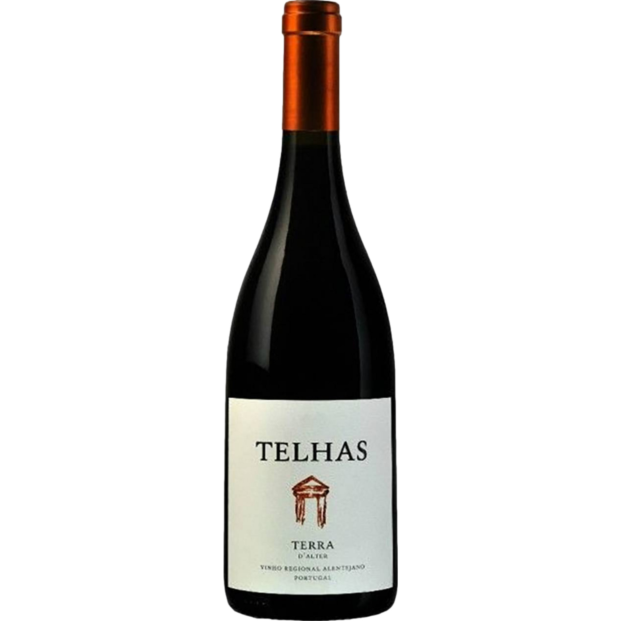 Telhas Tinto, Alentejo DOC, Alentejo, 2017, Rotwein - Rotwein