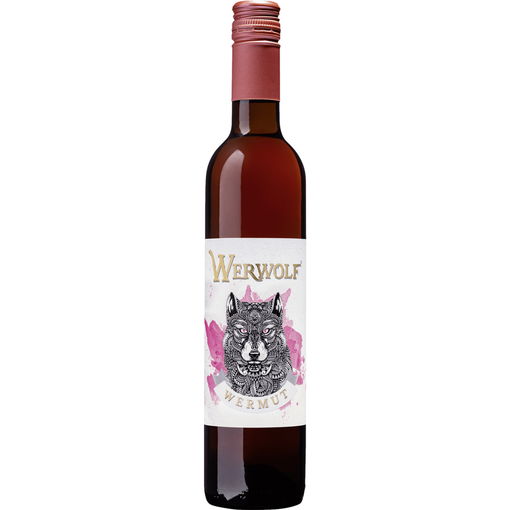 Image of Werwolf Wermut Rosé, Deutschland, 0,5 L, 15,5% Vol., Baden, Spirituosen