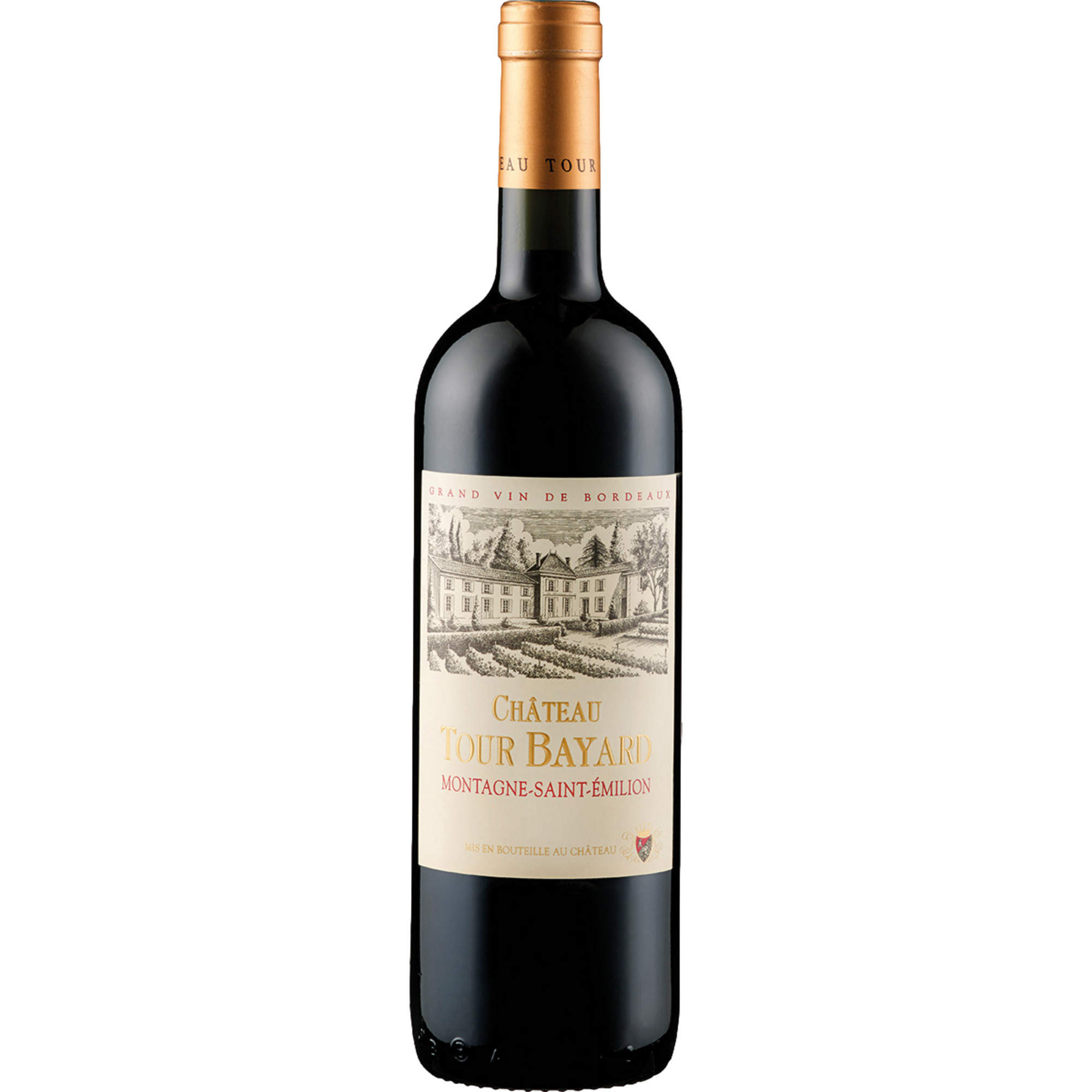 Image of Chateau Tour Bayard Montagne Saint Emilion, Montagne-Saint-Emilion AOP, Bordeaux, 2021, Rotwein