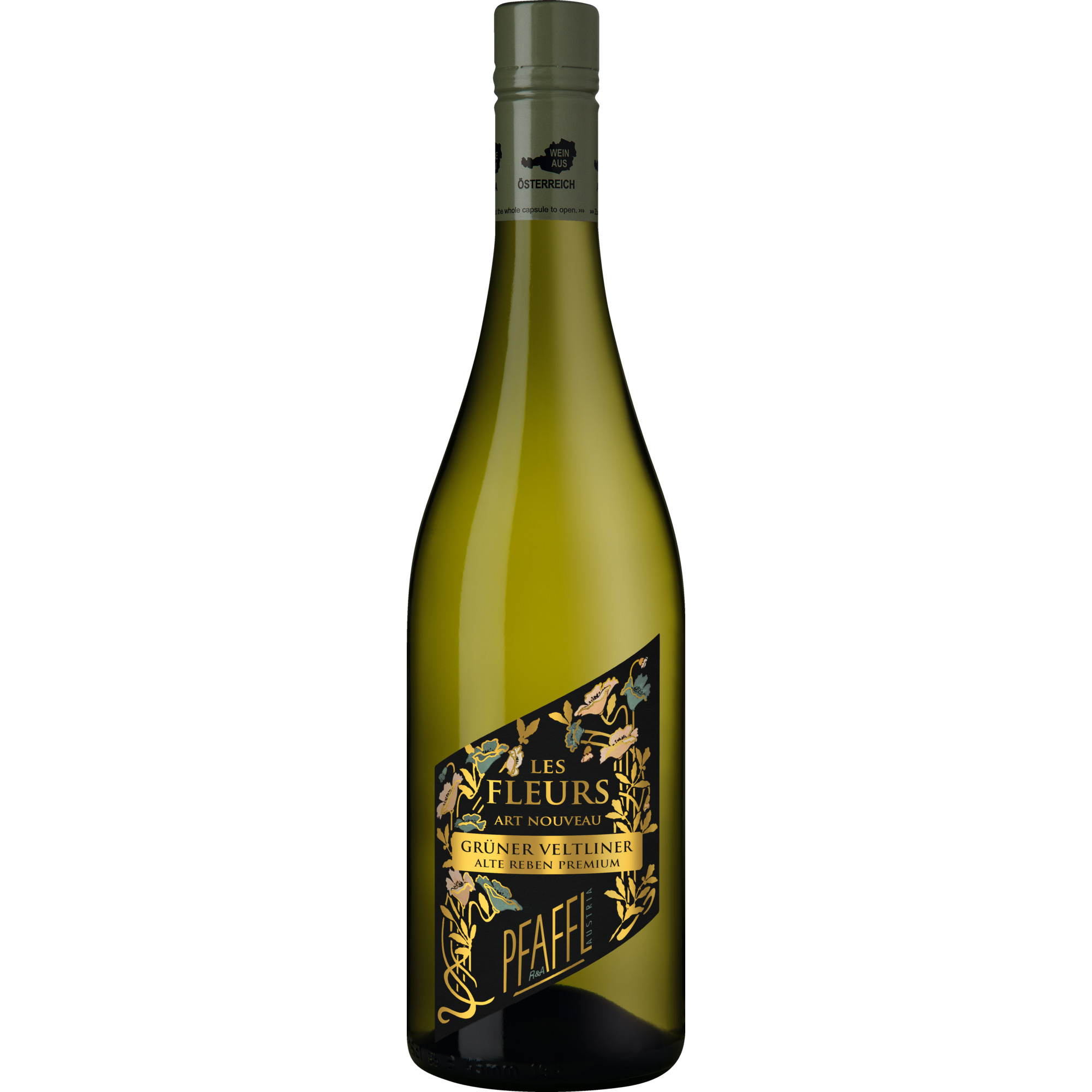 Les Fleurs Art Nouveau Grüner Veltliner Alte Reben, Trocken, Niederösterreich, Niederösterreich, 2024, Weißwein