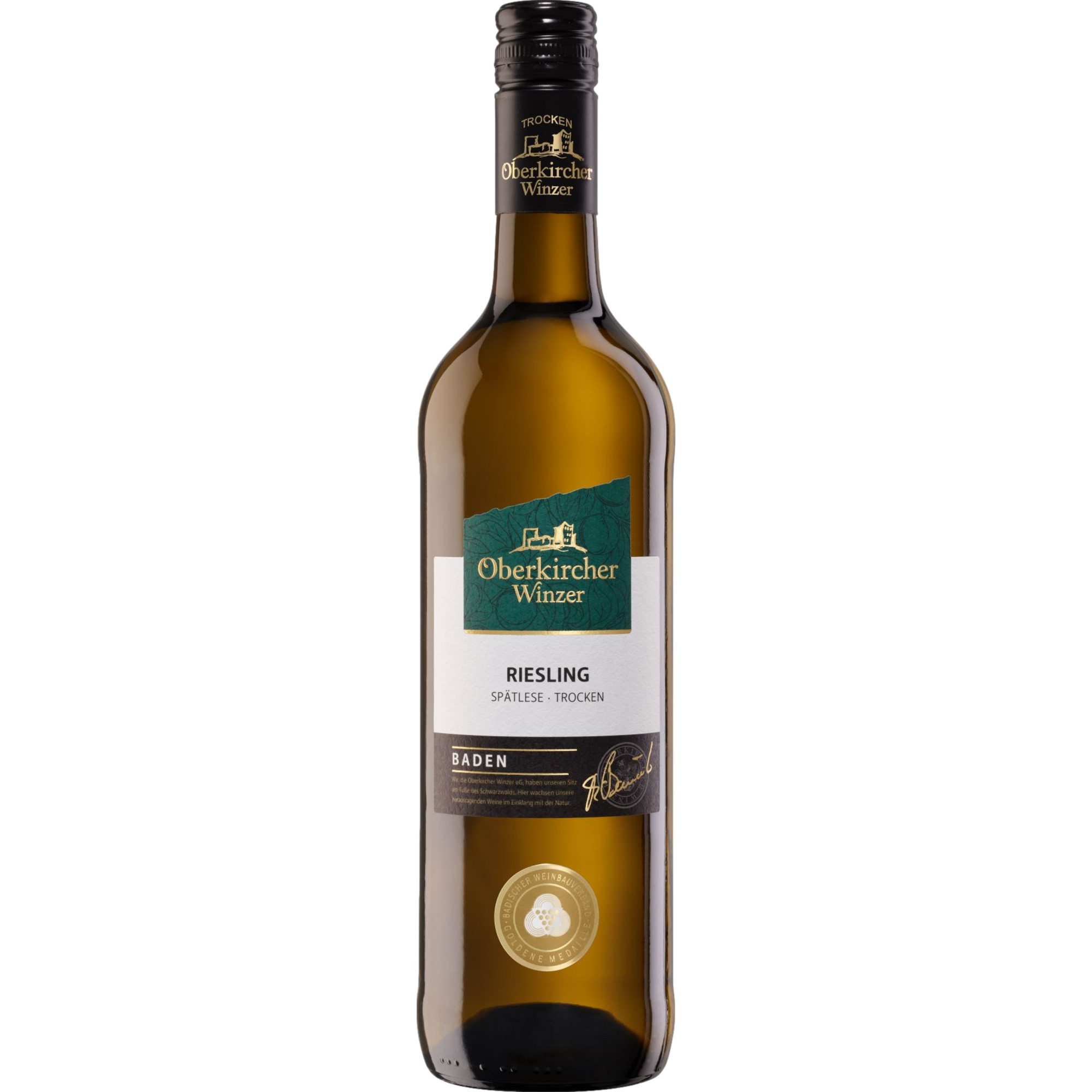 Oberkircher Riesling Spätlese, Trocken, Baden, Baden, 2023, Weißwein