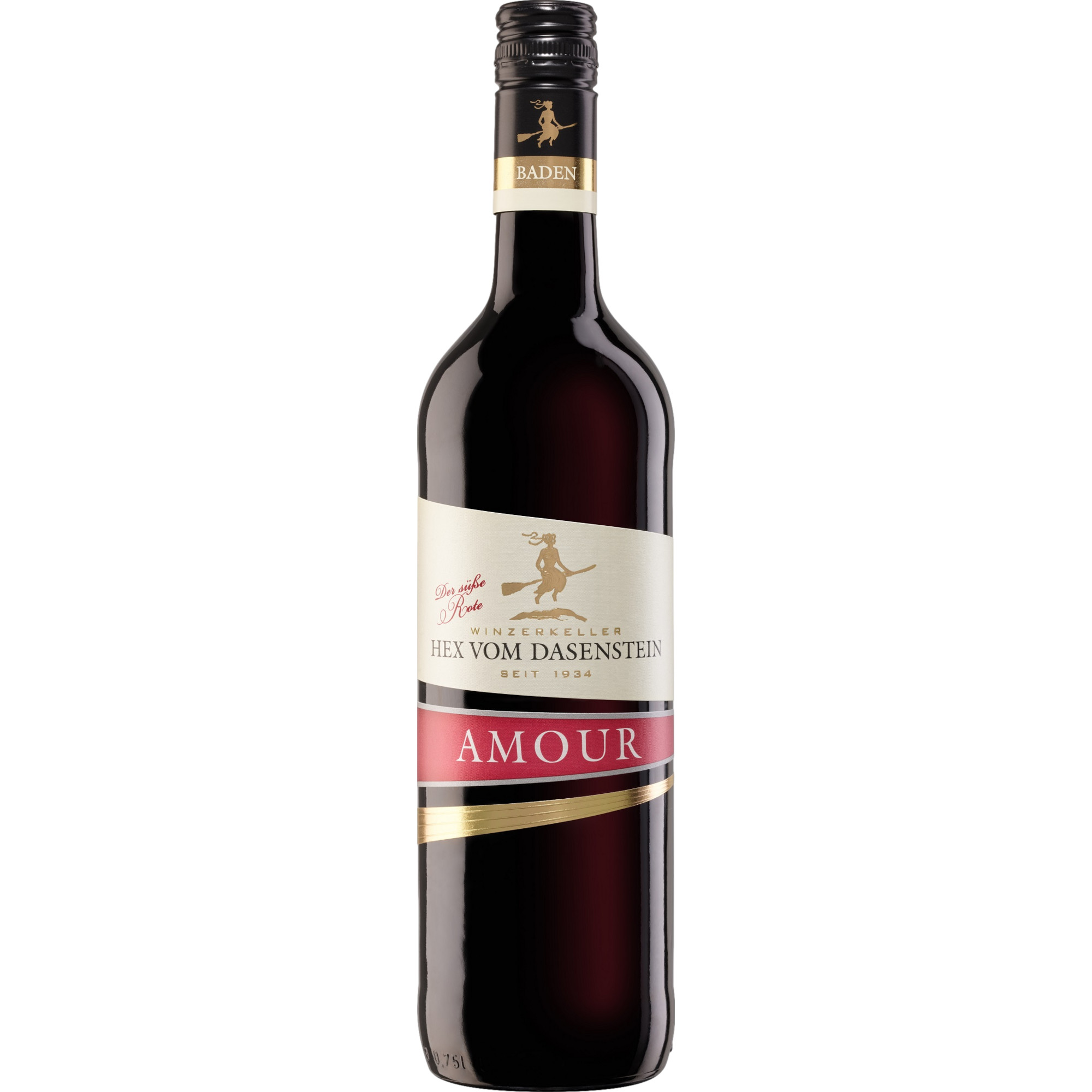 Image of Amour der süße Rote QbA, Süß, Baden, Baden, 2023, Rotwein
