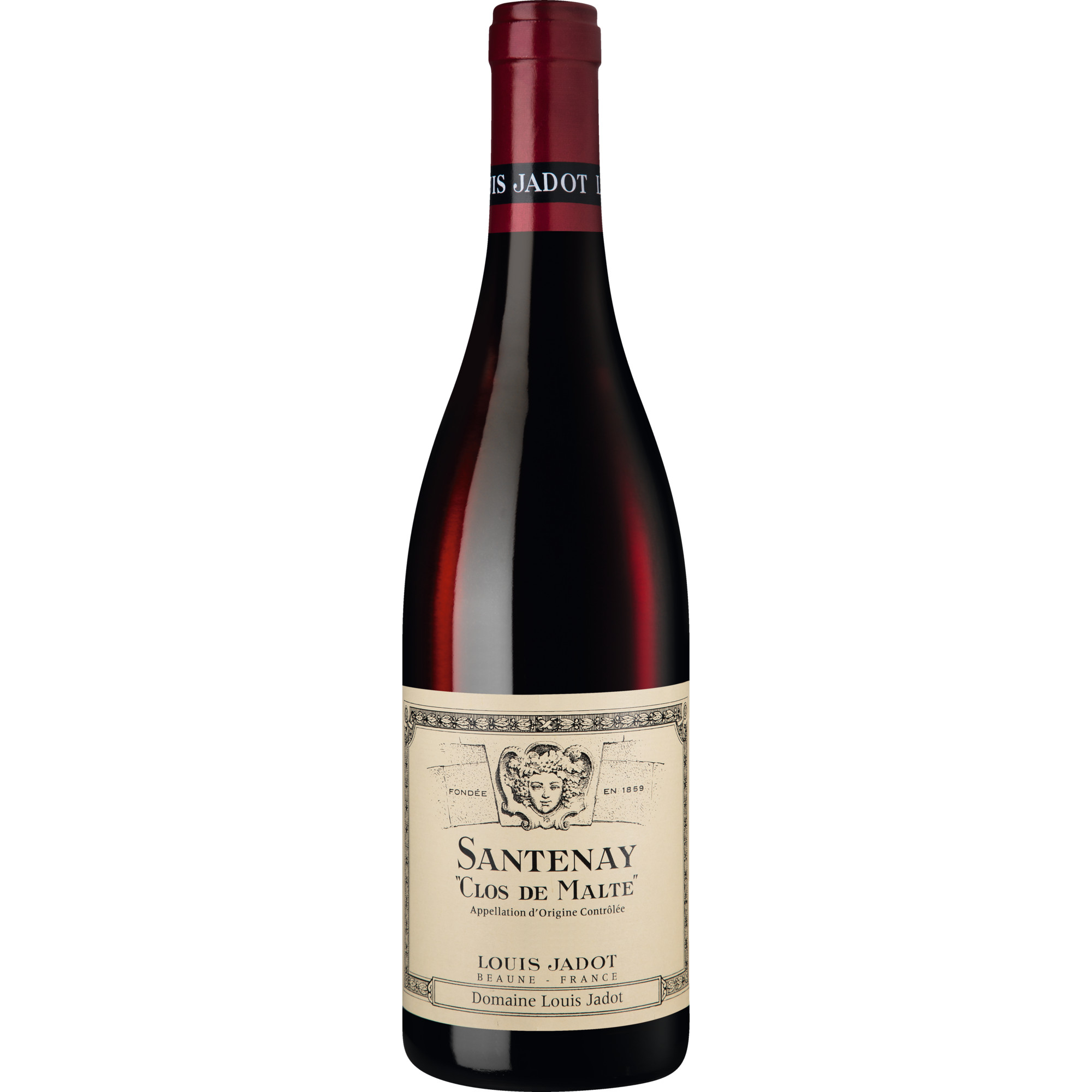 Image of Domaine Louis Jadot Clos de Malte rouge, Santenay AOP, Burgund, 2022, Rotwein