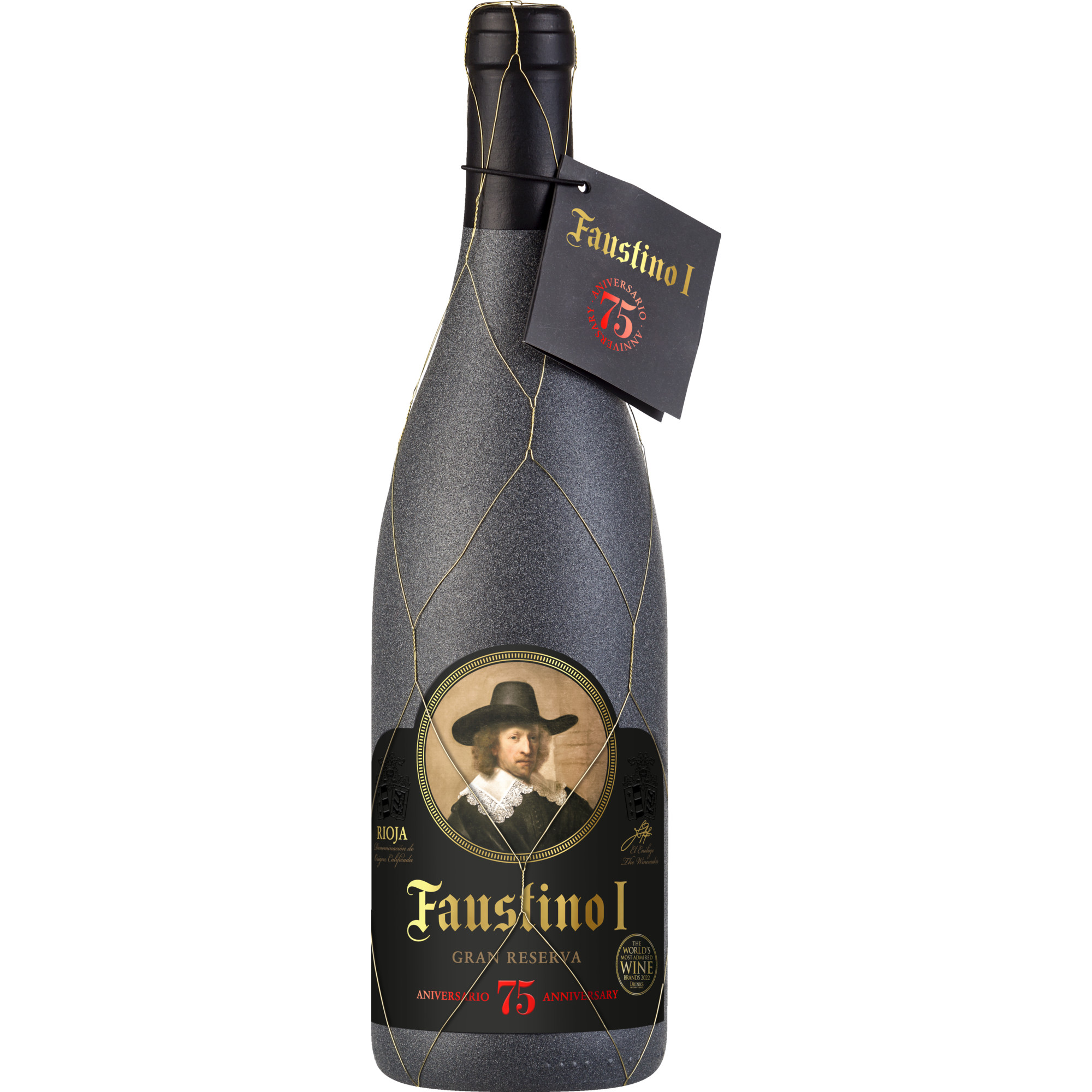 Faustino I Rioja Gran Reserva 75 Aniversario, Rioja DOCa, Rioja, 2016, Rotwein