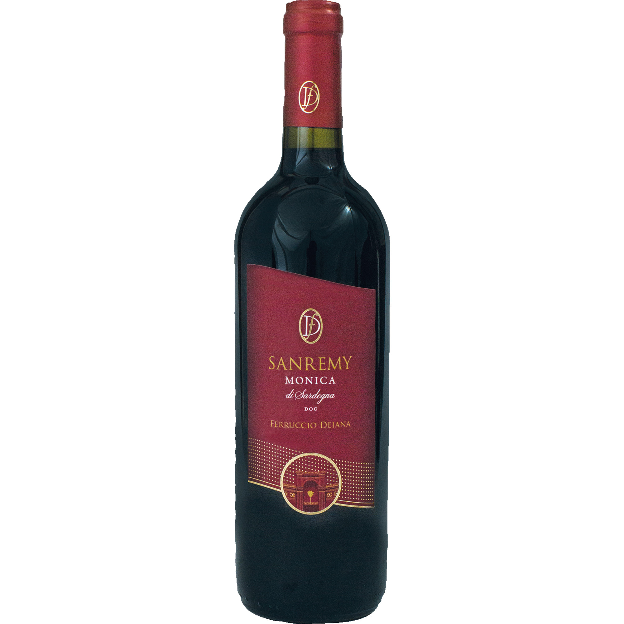 Image of Ferruccio Deiana "Sanremy" Monica di Sardegna 2018 - Rotwein, Italien, trocken, 0,75l