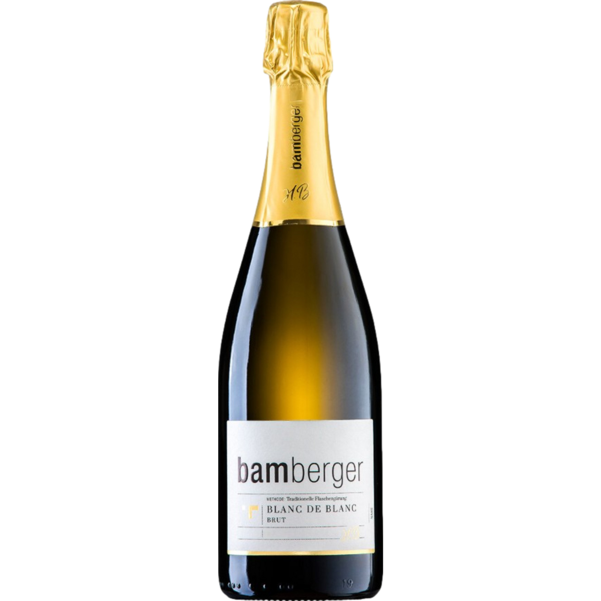Image of Bamberger Blanc de Blancs Sekt, Brut, Nahe, Nahe, 2022, Schaumwein