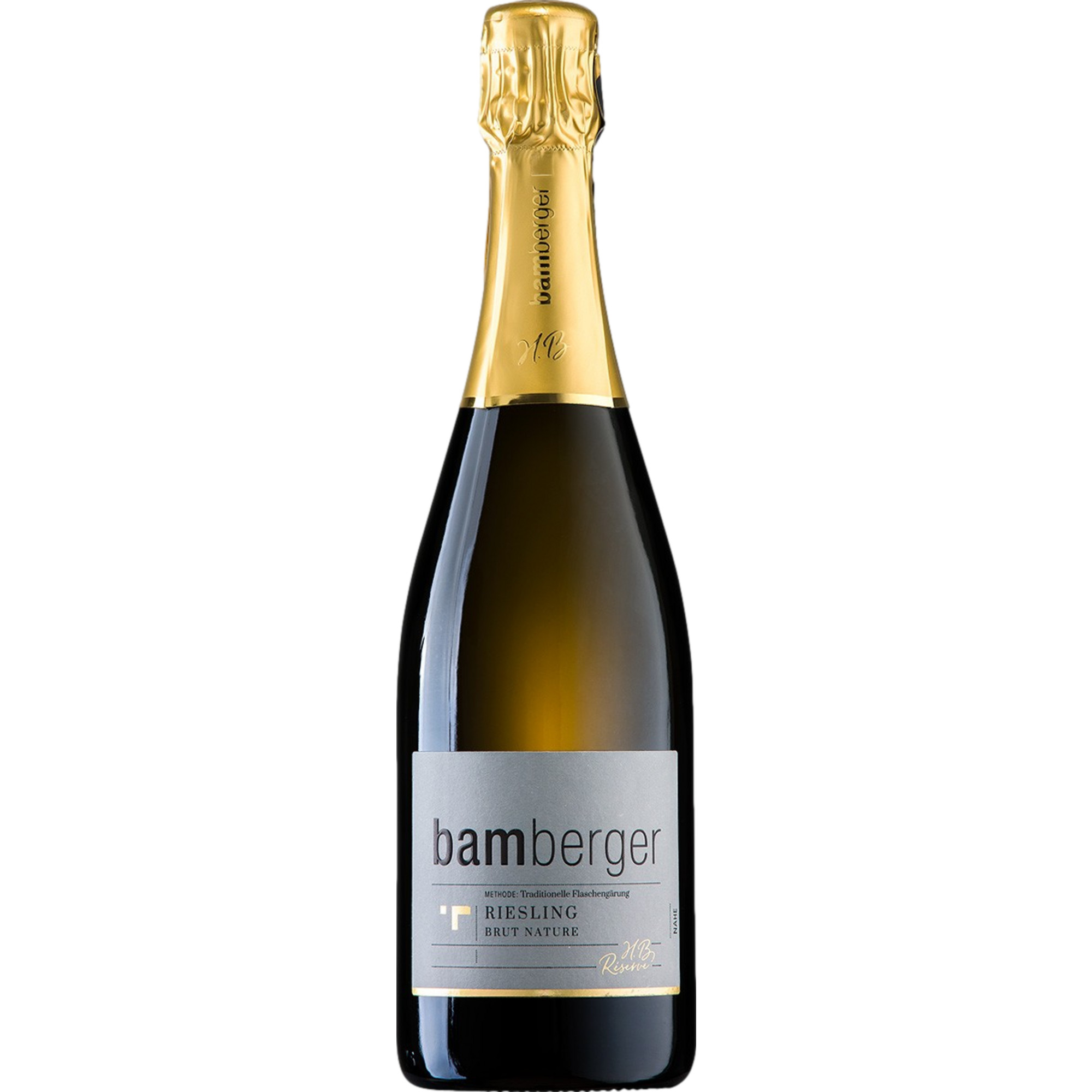 Image of Bamberger Riesling Prestige Sekt Réserve, Brut Nature, Nahe, Nahe, 2018, Schaumwein