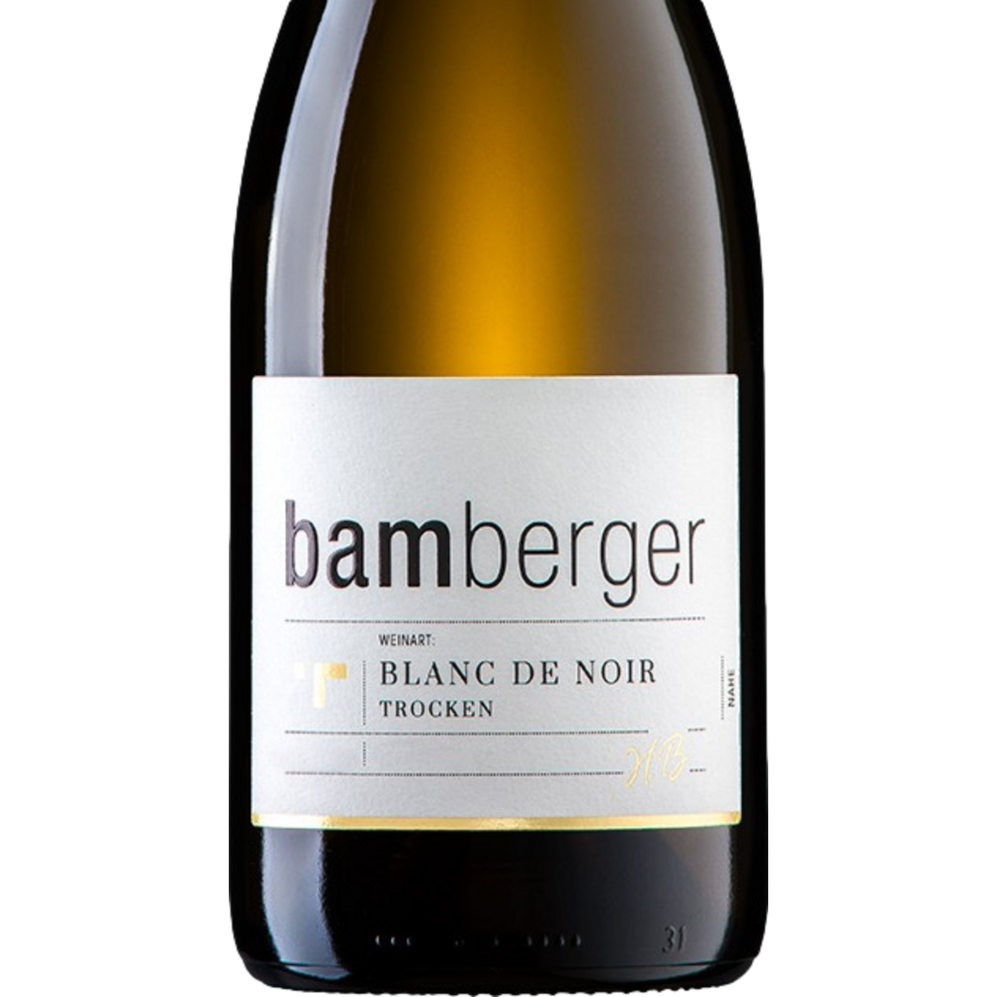 Image of Bamberger Blanc de Noir, Trocken, Nahe, Nahe, 2023, Weißwein