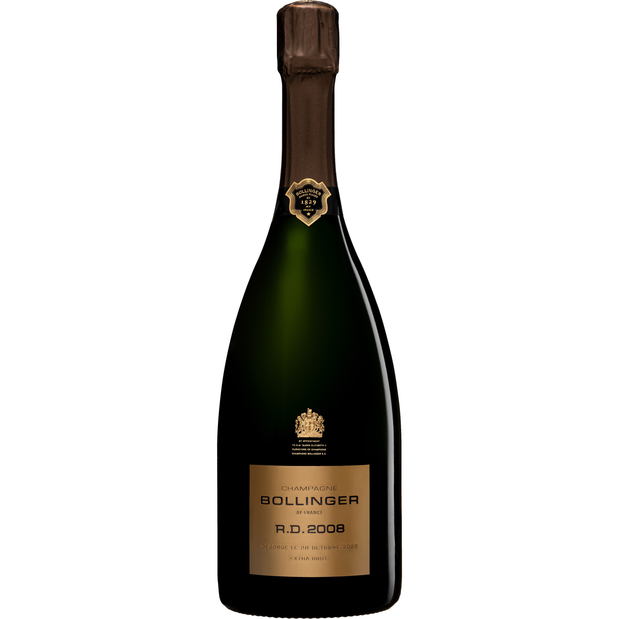 Image of Champagne Bollinger R.D., Extra Brut, Champagne AC, Magnum, Holzkiste, Champagne, 2008, Schaumwein