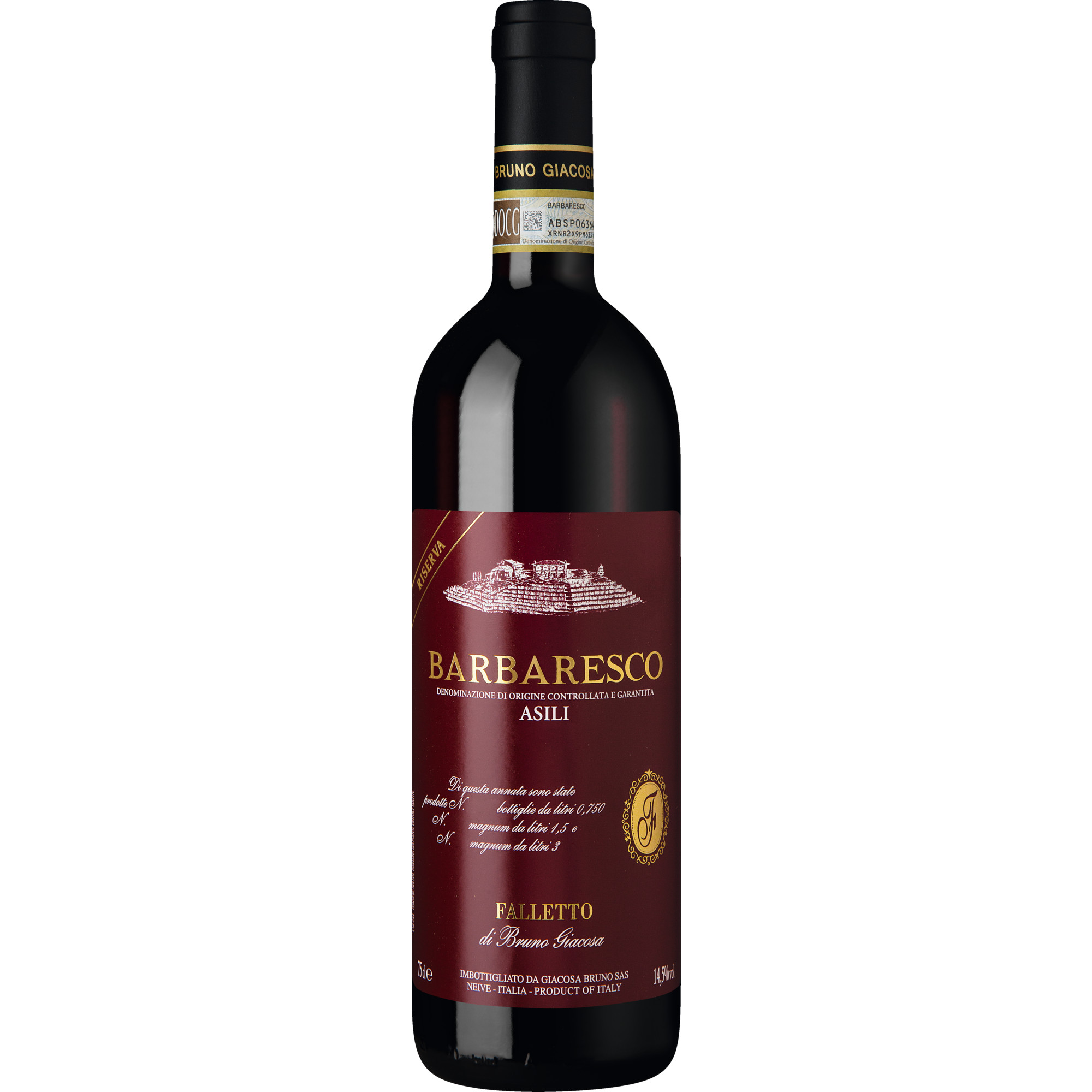 Falletto Barbaresco Asili Riserva, Barbaresco DOCG, Piemont, 2020, Rotwein