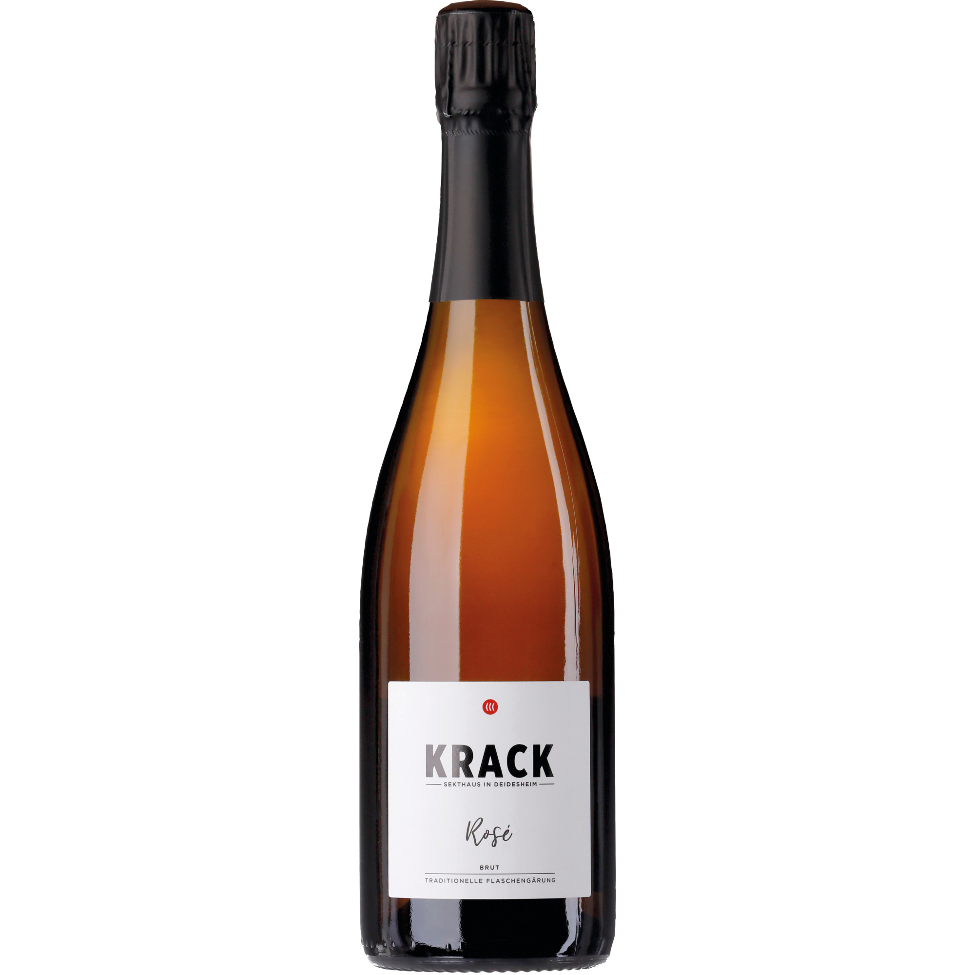 Image of Krack Rosé Sekt, Brut, Deutscher Sekt, Deutscher Sekt, 2021, Schaumwein