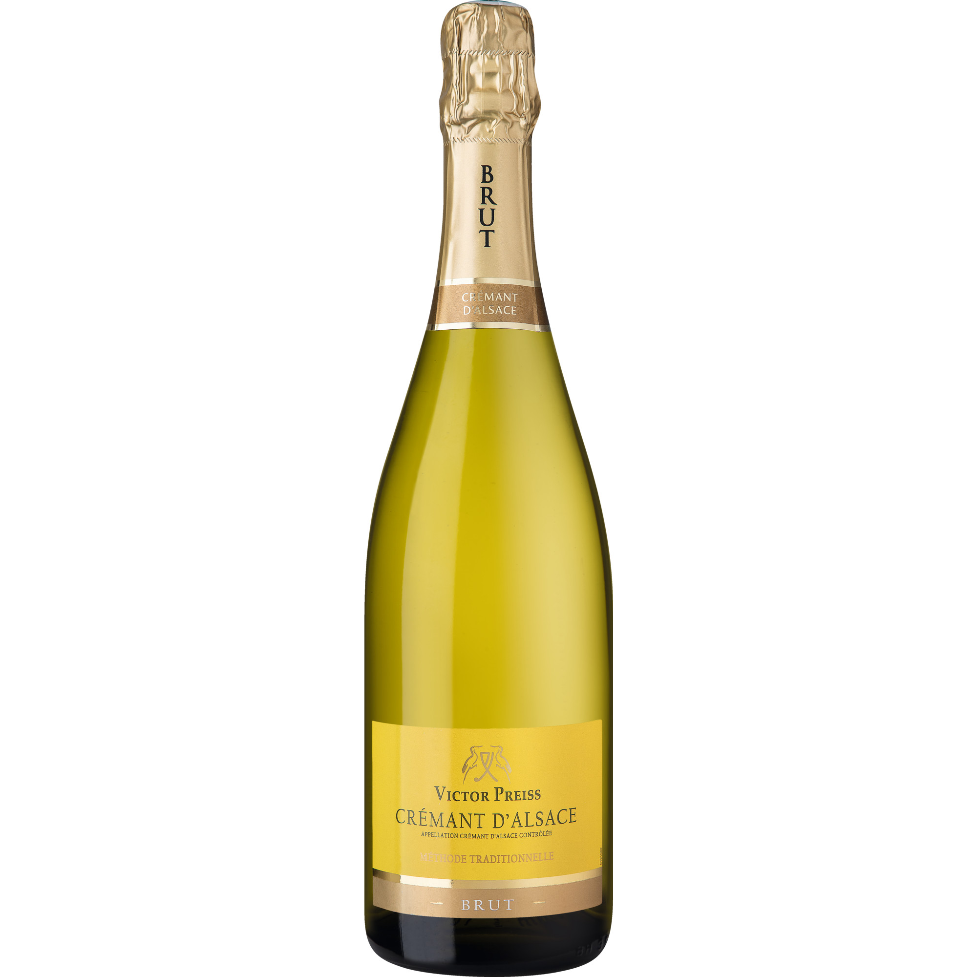 Image of Victor Preiss Crémant, Brut, Crémant d'Alsace AOP, Elsass, Schaumwein