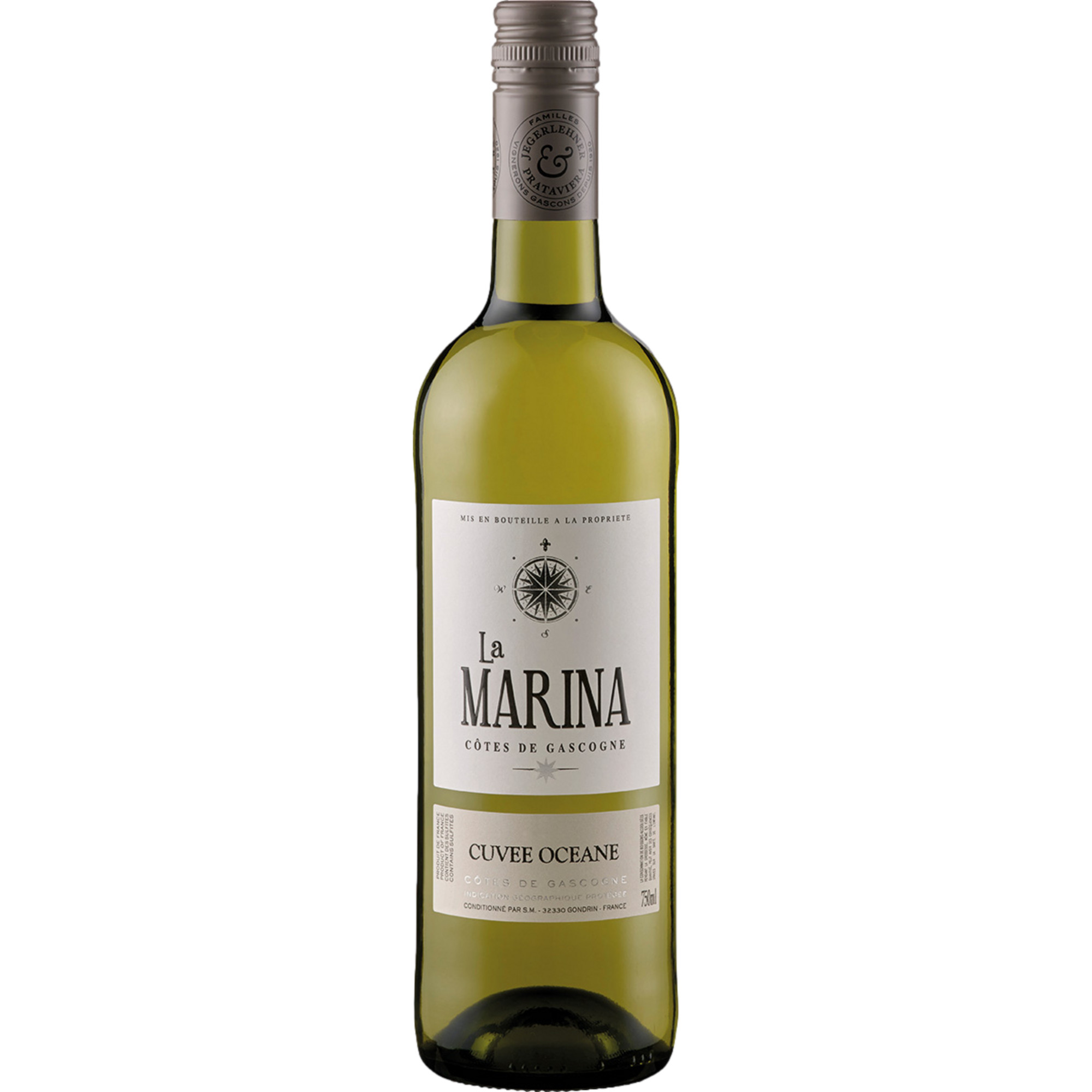 La Marina Cuvée Oceane, Côtes de Gascogne IGP, Südwestfrankreich, 2024, Weißwein
