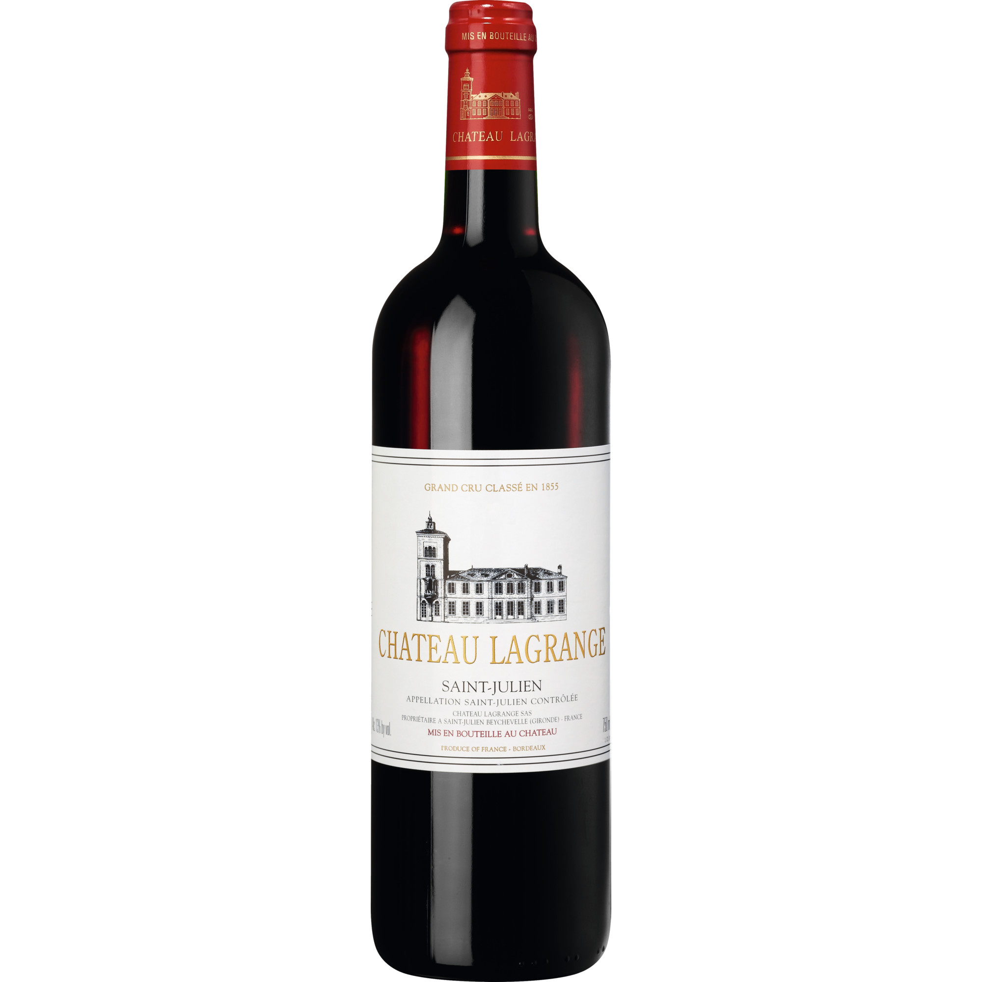 Chateau Lagrange, Saint-Julien AOP, Bordeaux, 2020, Rotwein