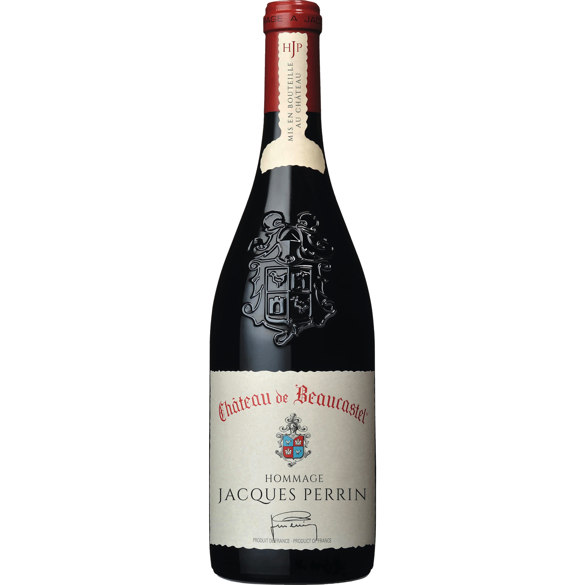 Hommage à Jacques Perrin, Châteauneuf-du-Pape AOP, Rhône, 2019, Rotwein