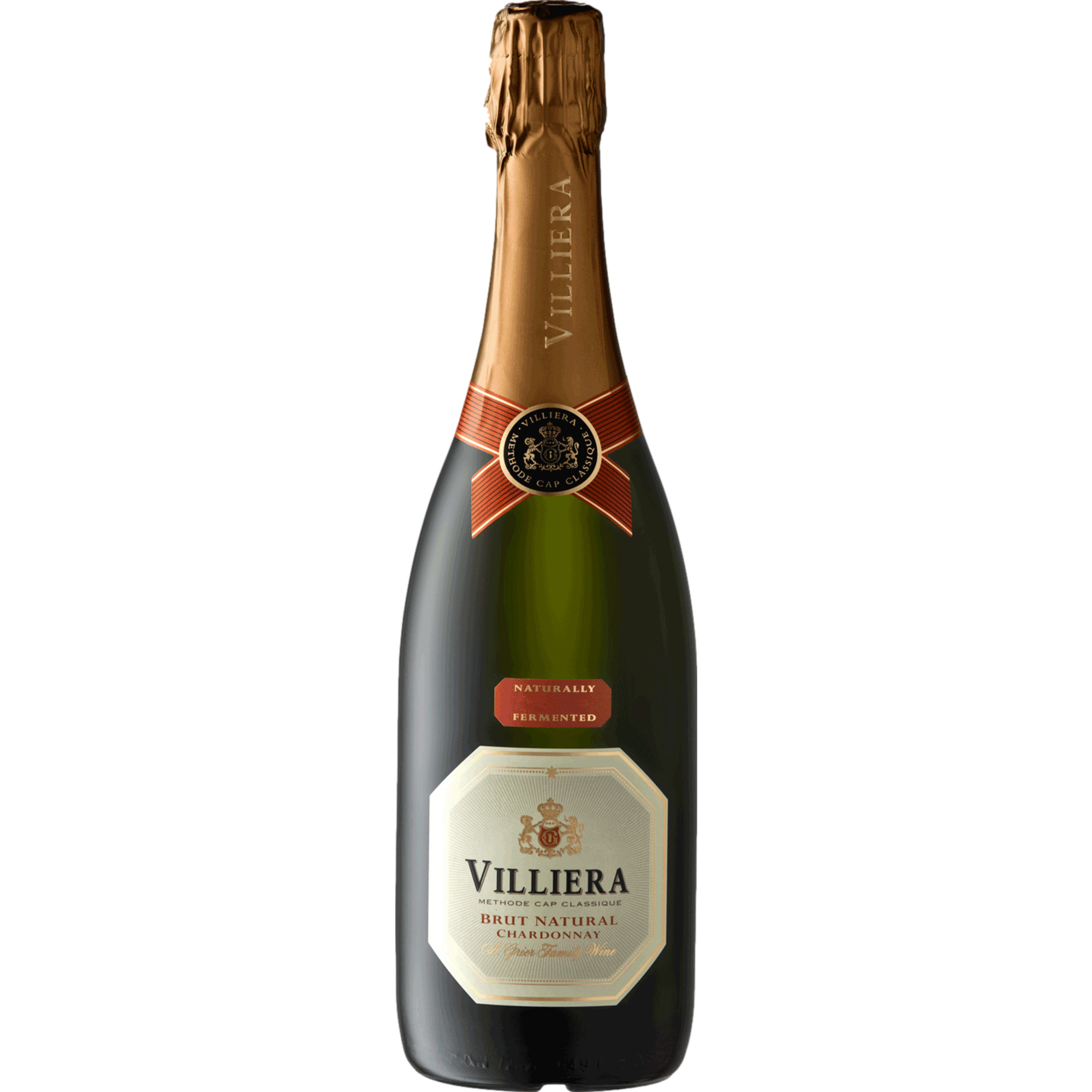Image of Villiera Brut Natural Chardonnay, Brut, WO Stellenbosch, Western Cape, 2020, Schaumwein