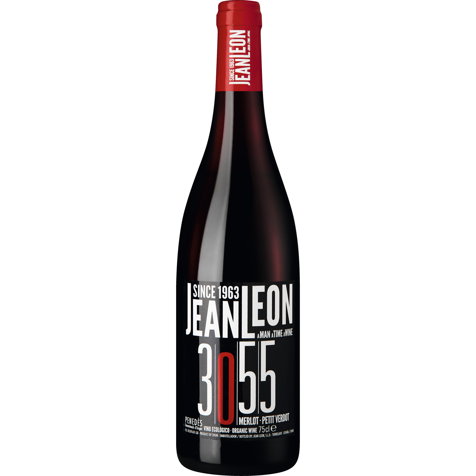 Jean Leon 3055 Merlot Petit Verdot, Penedès DO, Katalonien, 2023, Rotwein