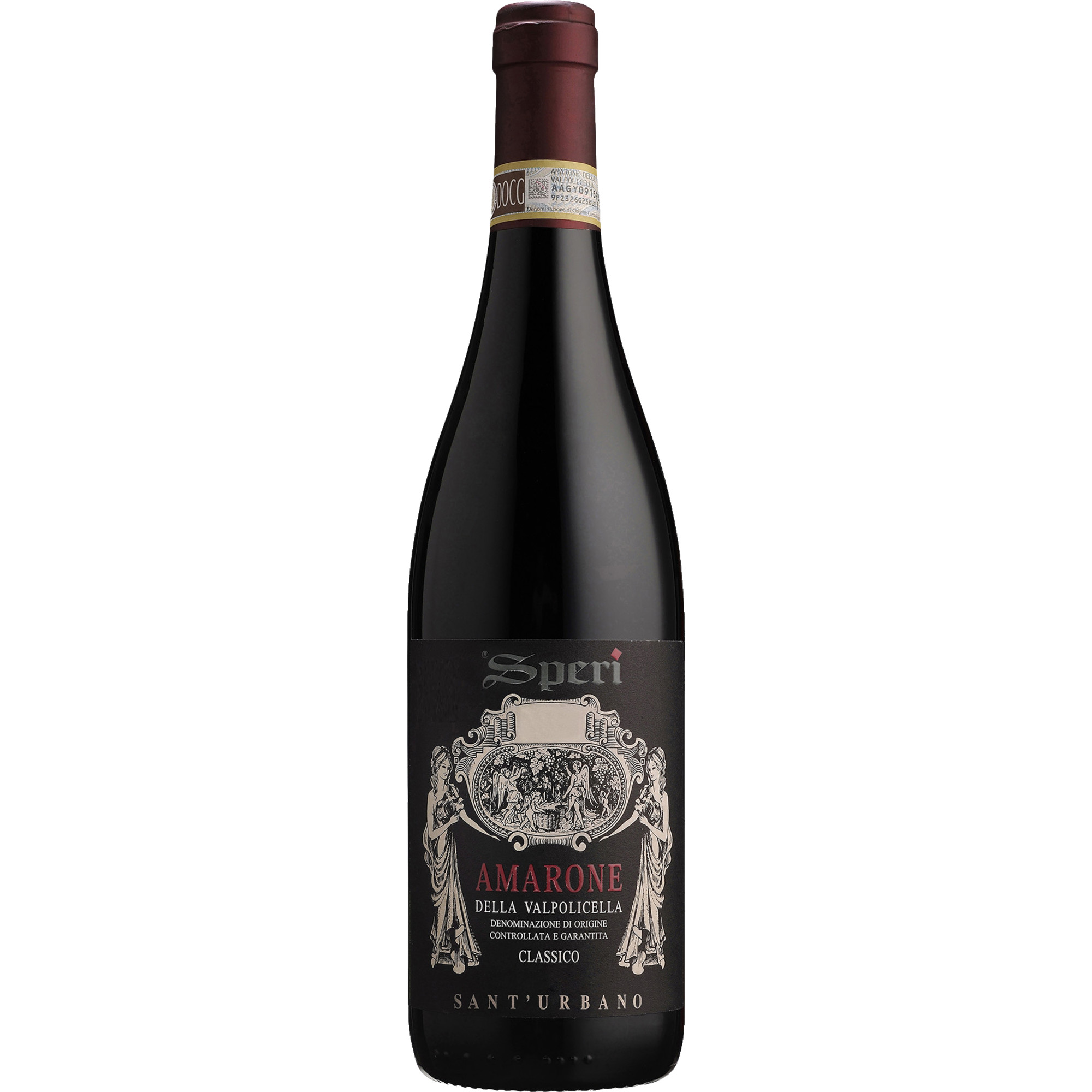 Amarone della Valpolicella Classico Sant'Urbano, Amarone della Valpolicella DOCG, Holzkiste, Venetien, 2020, Rotwein