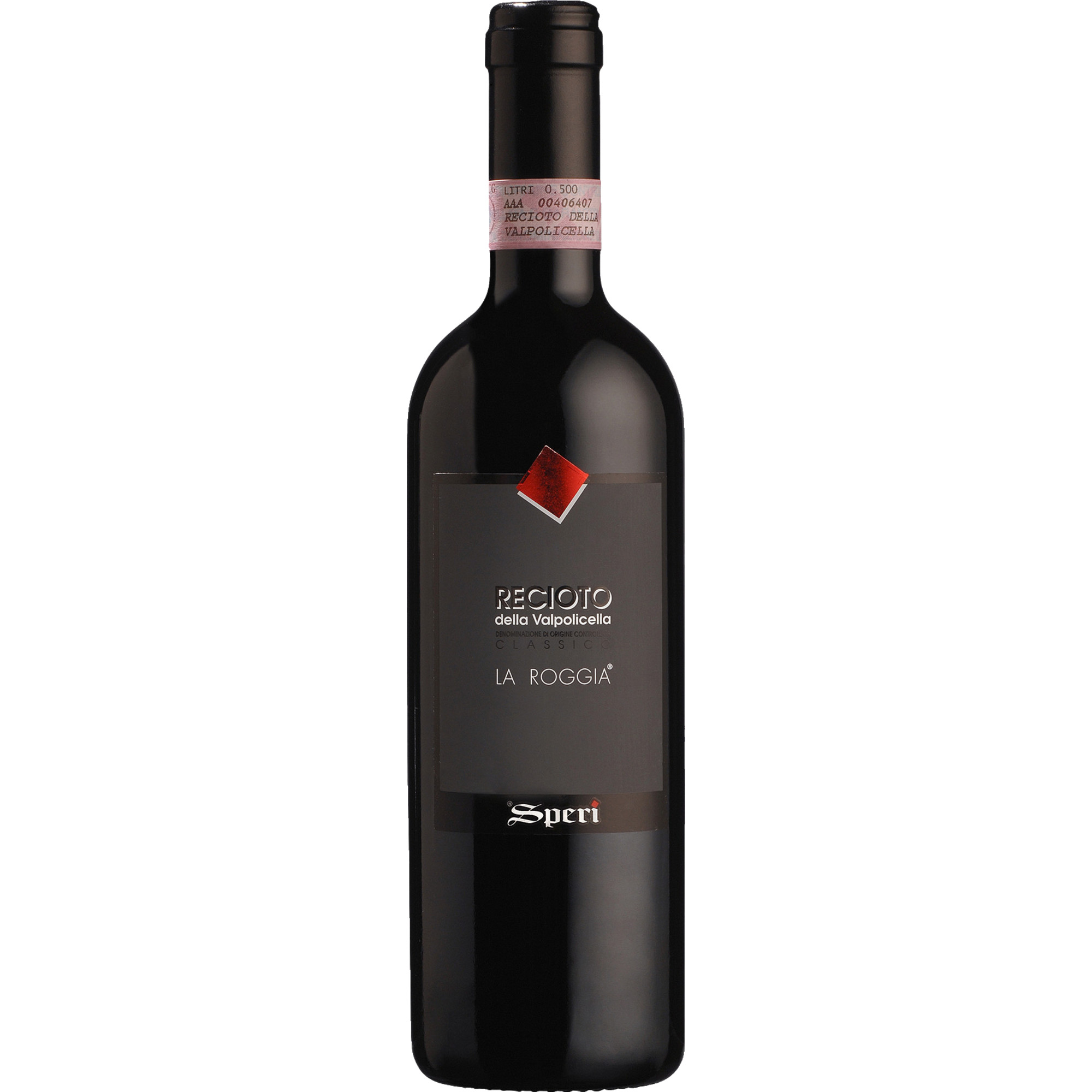 Recioto della Valpolicella Classico La Roggia, Recioto della Valpolicella DOCG, 0,5 L, Venetien, 2022, Rotwein
