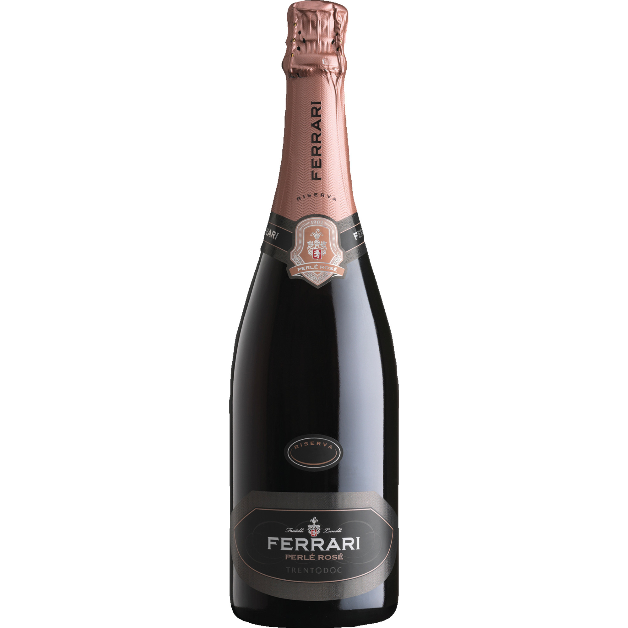 Image of Ferrari Perlé Rosé Reserve, Trento DOC, Trentino, 2018, Schaumwein