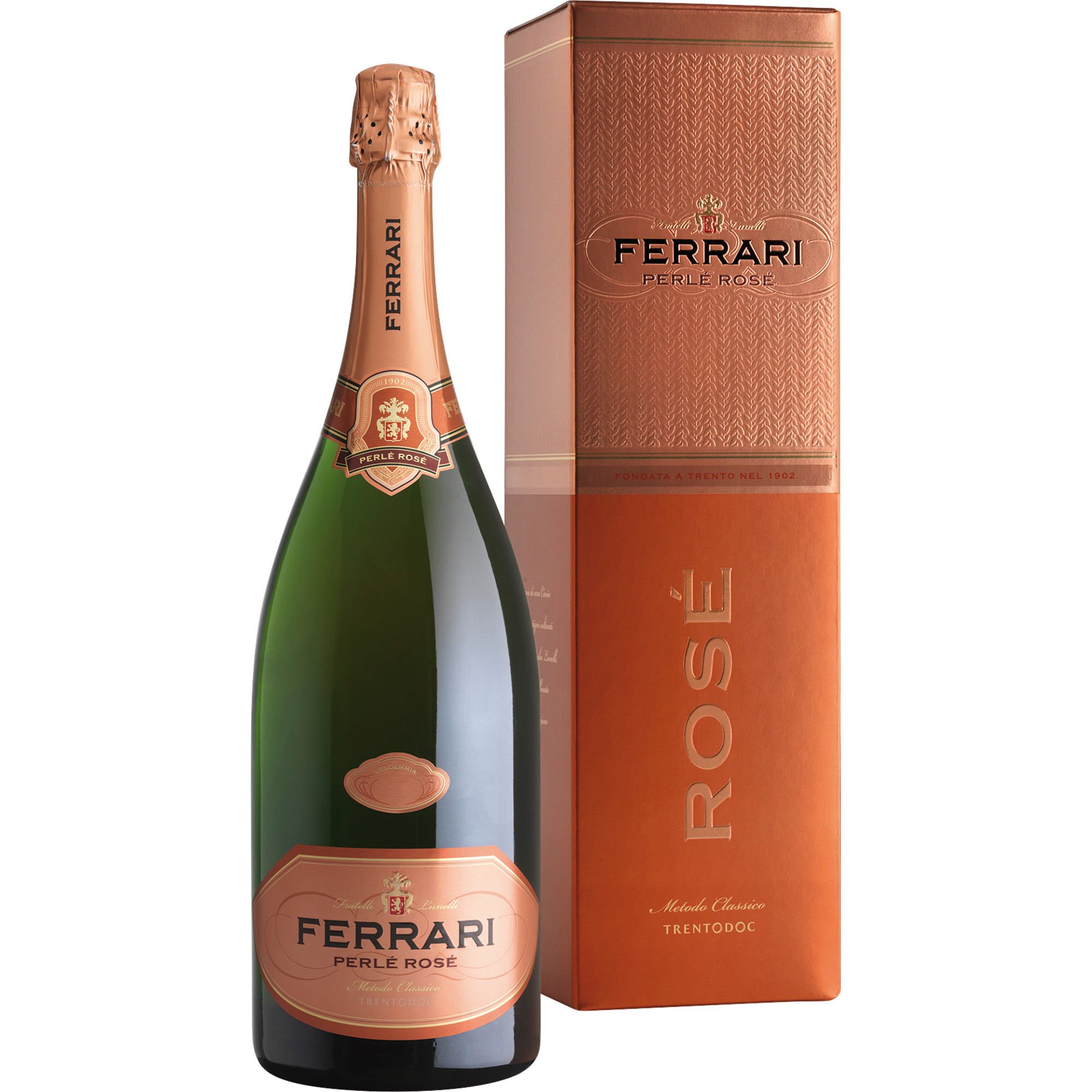 Ferrari Perlé Rosé Trentodoc 2017