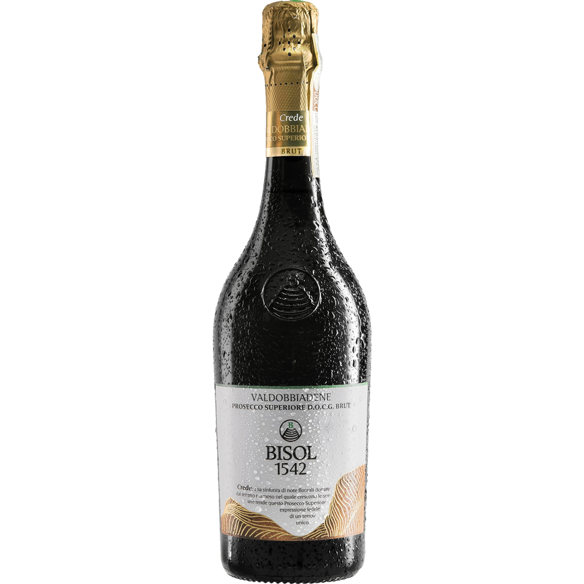 Image of Bisol Crede Prosecco Brut Superiore Valdobbiadene 2019