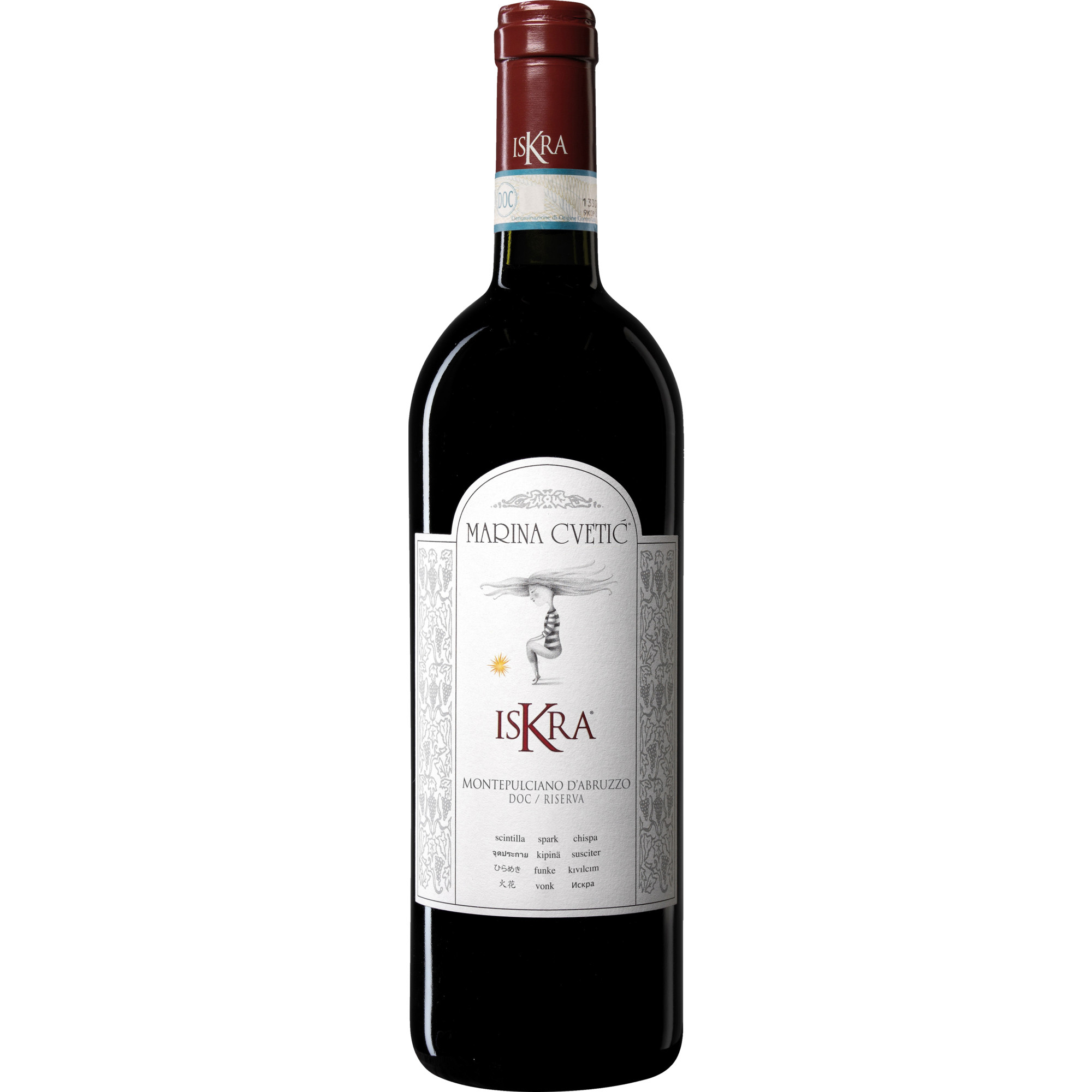Marina Cvetic ISKRA Riserva, Montepulciano d'Abruzzo DOC, Abruzzen, 2020, Rotwein