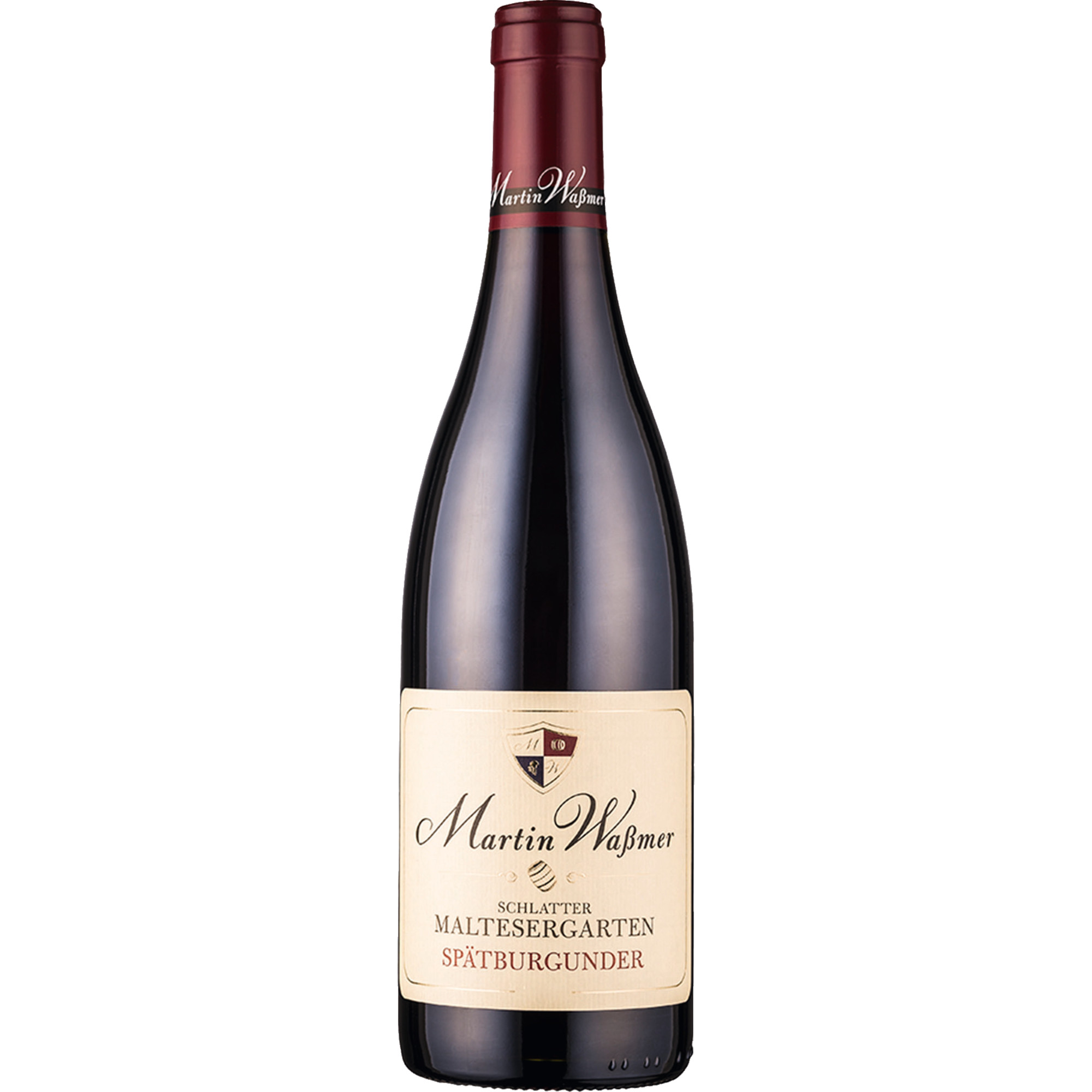 Waßmer Schlatter Maltesergarten Spätburgunder, Qualitätswein trocken, Baden, Baden, 2022, Rotwein