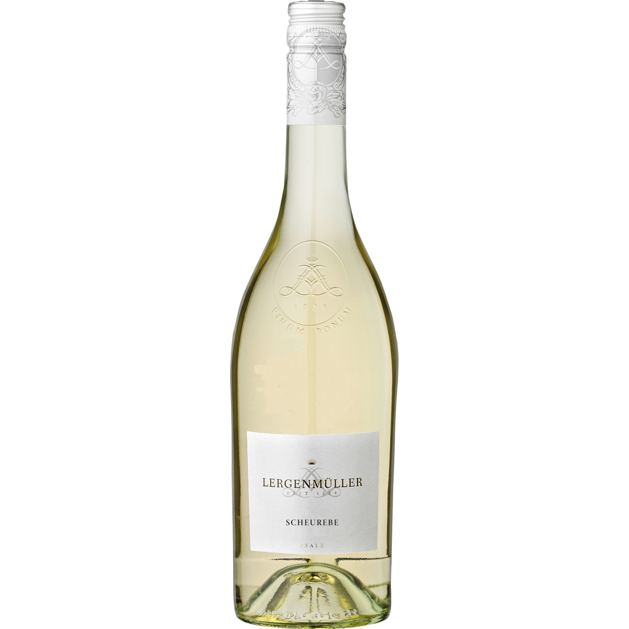 Lergenmüller Scheurebe, Feinherb, Pfalz, Pfalz, 2024, Weißwein