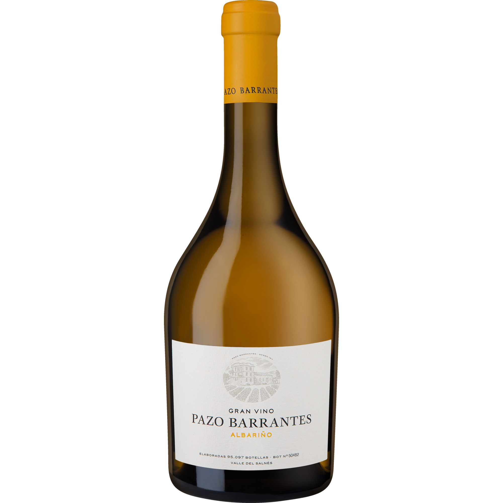 Pazo Barrantes, Rías Baixas DO, Galicien, 2022, Weißwein