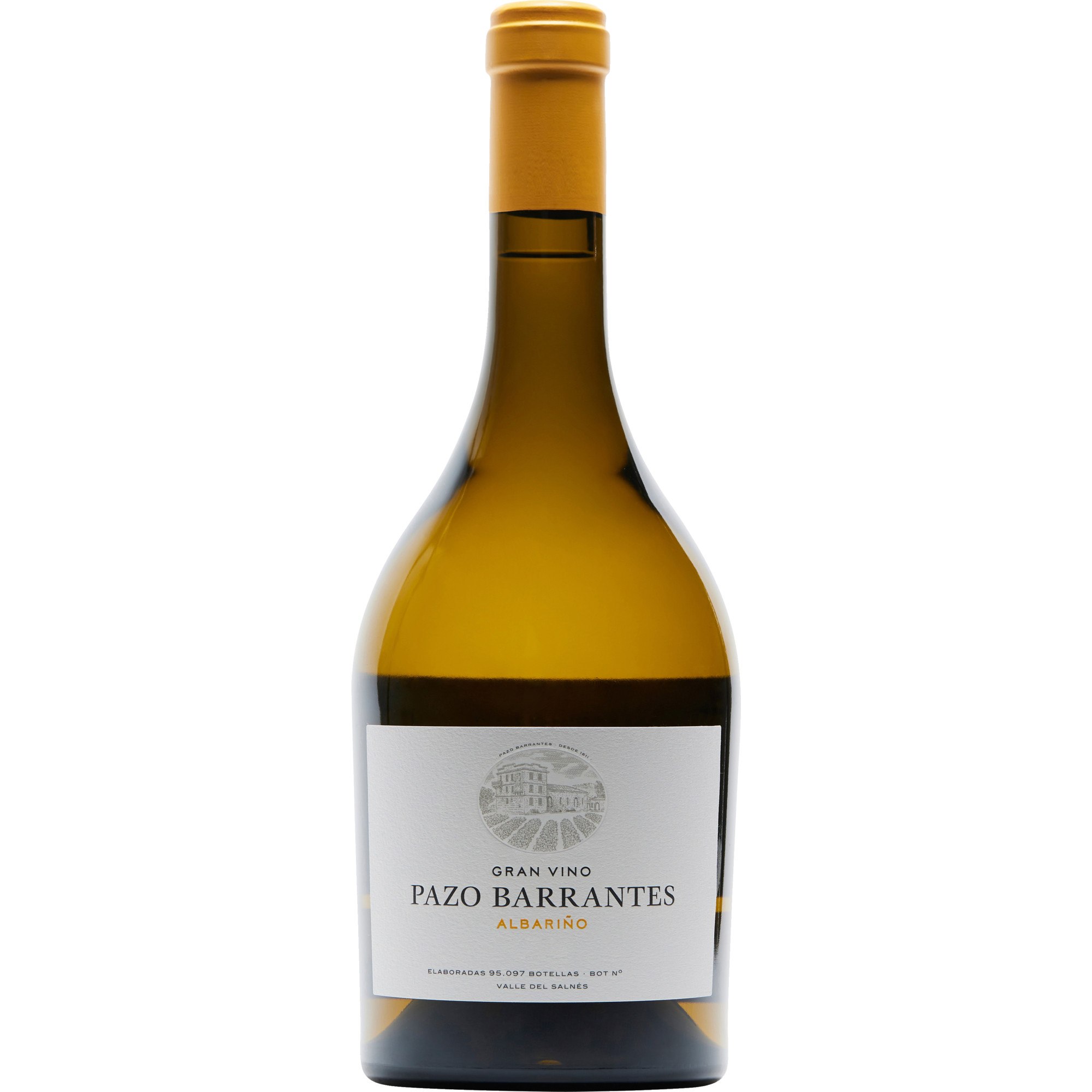 Pazo Barrantes, Rías Baixas DO, Galicien, 2022, Weißwein