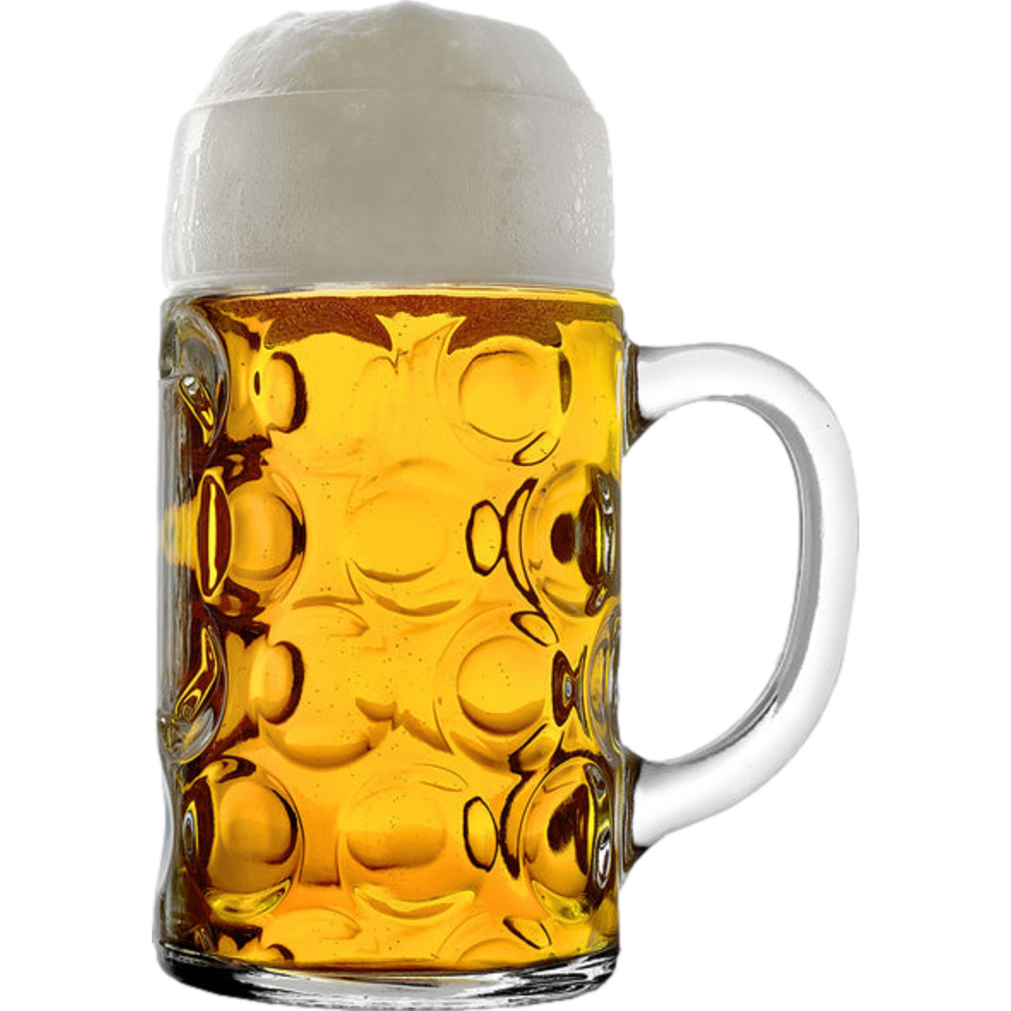 Stölzle Bierglas, Bierkrug mit Schild, Accessoires