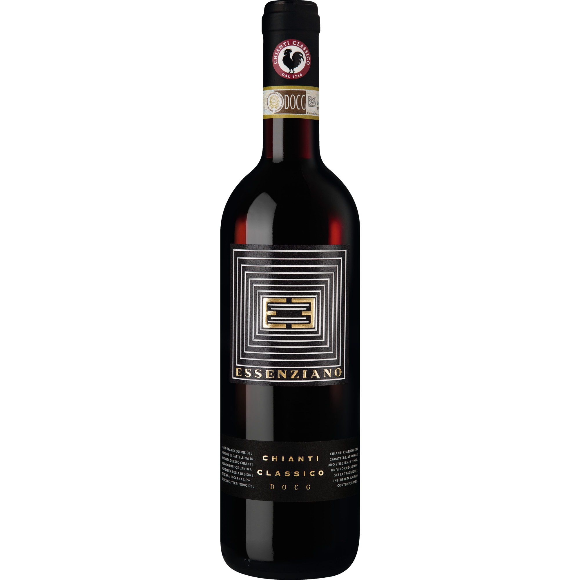 Essenziano Chianti Classico, Chianti Classico DOCG, Toskana, 2024, Rotwein