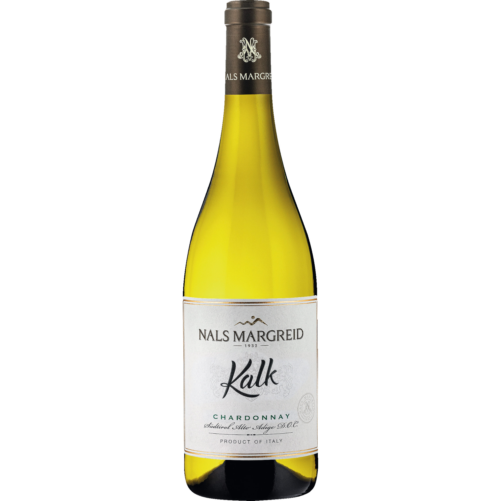 Nals Margreid Chardonnay Kalk, Südtirol DOC, Trentino, 2024, Weißwein