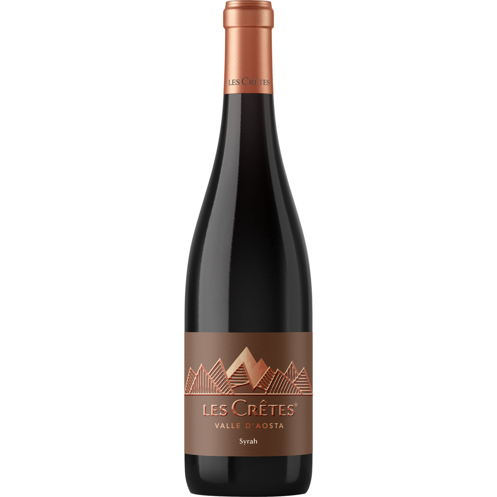 Les Crêtes Syrah, Valle d'Aosta DOP, Aosta-Tal, 2020, Rotwein