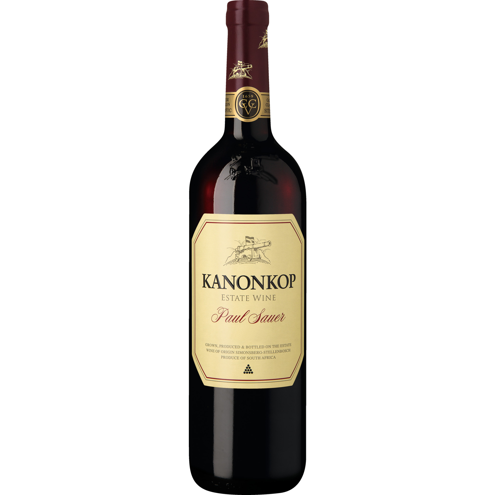 Kanonkop Paul Sauer, WO Stellenbosch, Western Cape, 2021, Rotwein