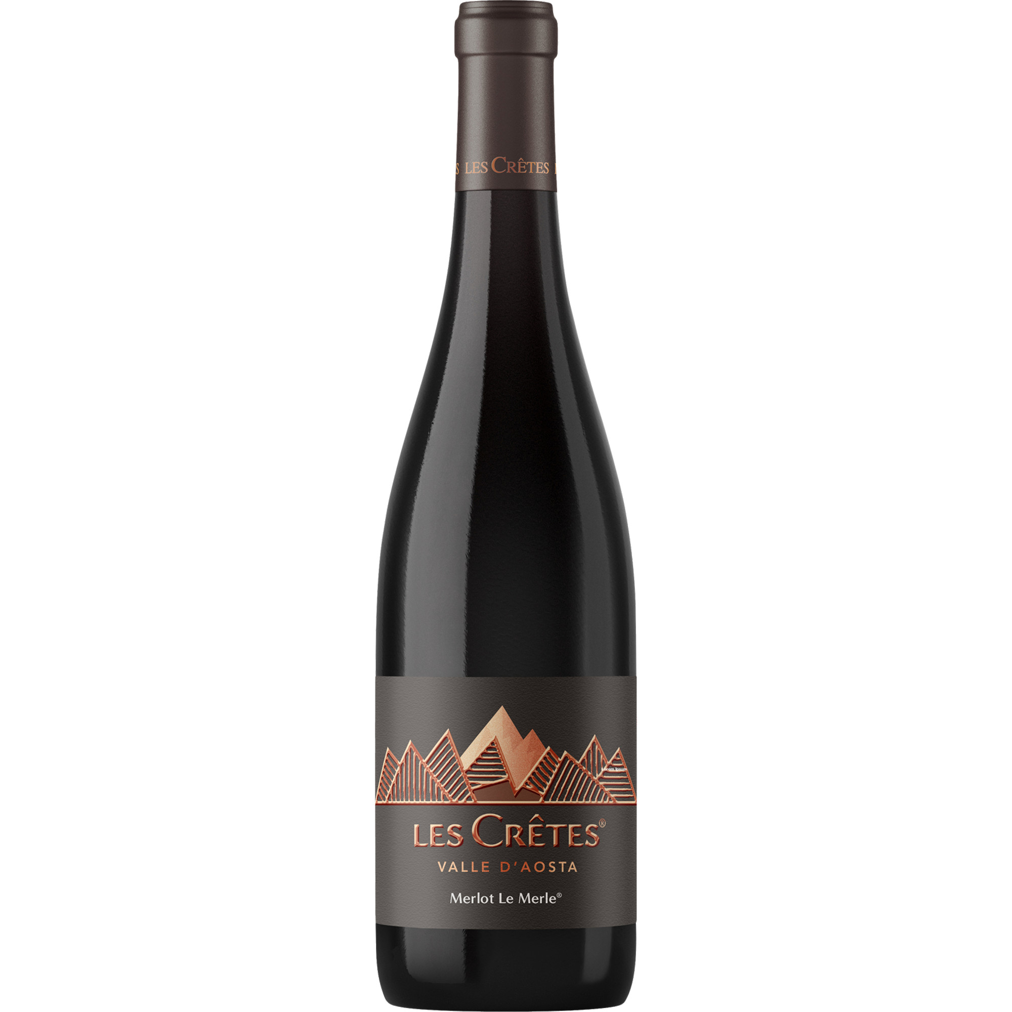 Le Crêstes Merlot Le Merle, Valle D'Aosta DOP, Aosta-Tal, 2020, Rotwein
