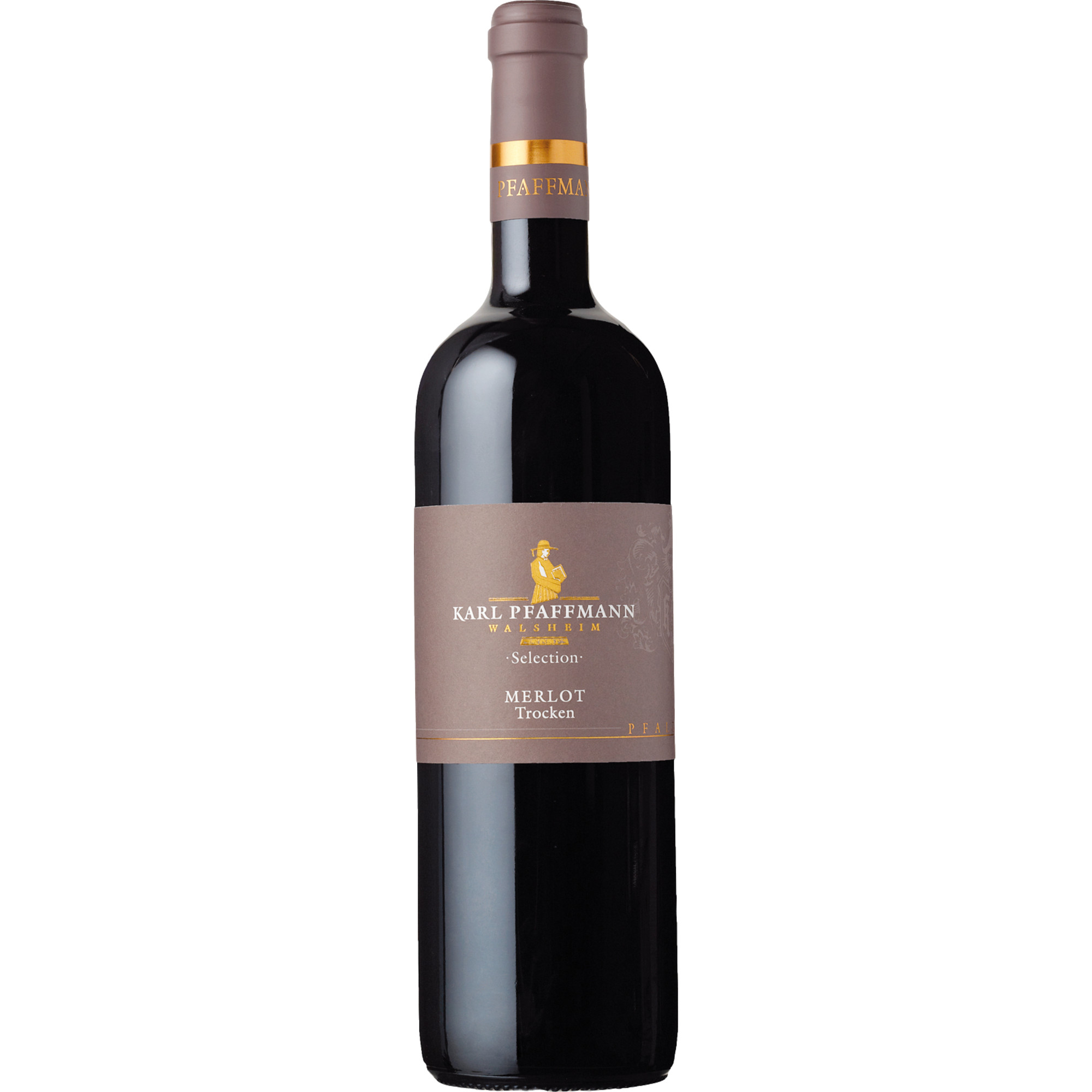 Karl Pfaffmann Merlot Selection, Trocken, Pfalz, Pfalz, 2020, Rotwein