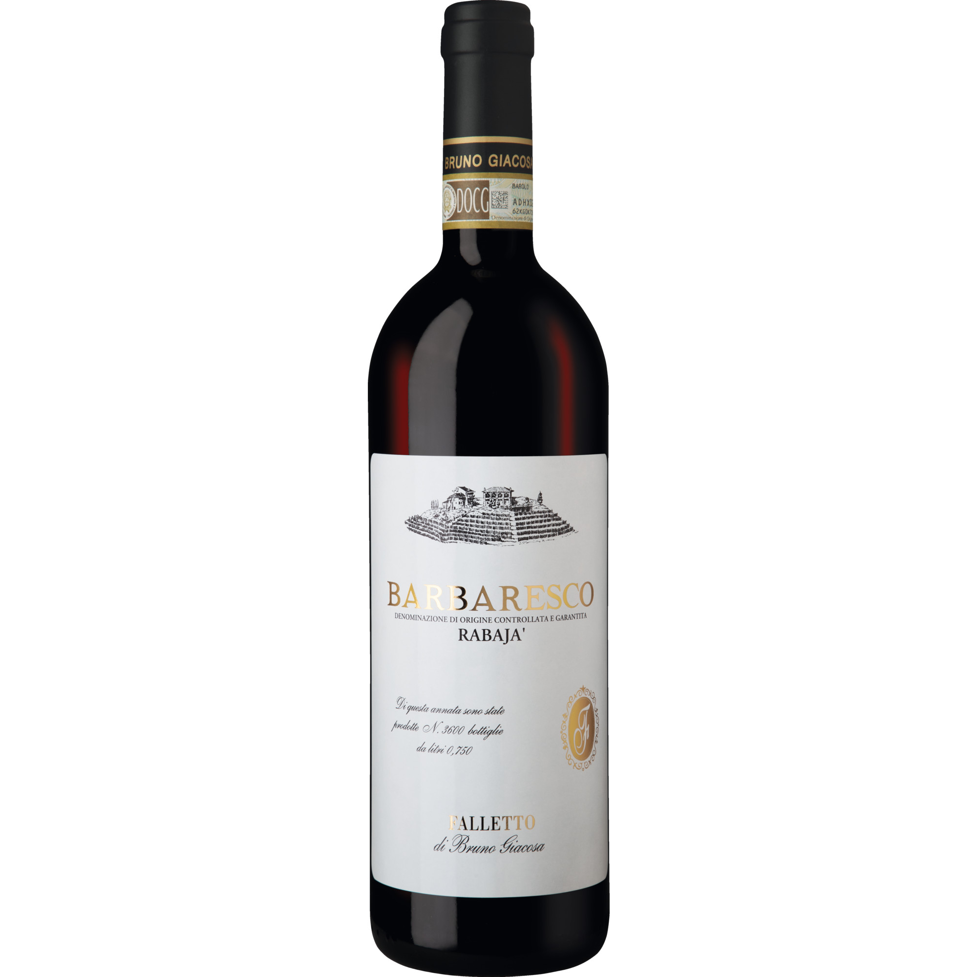 Image of Bruno Giacosa Barbaresco Rabajà, Barbaresco DOCG, Piemont, 2021, Rotwein