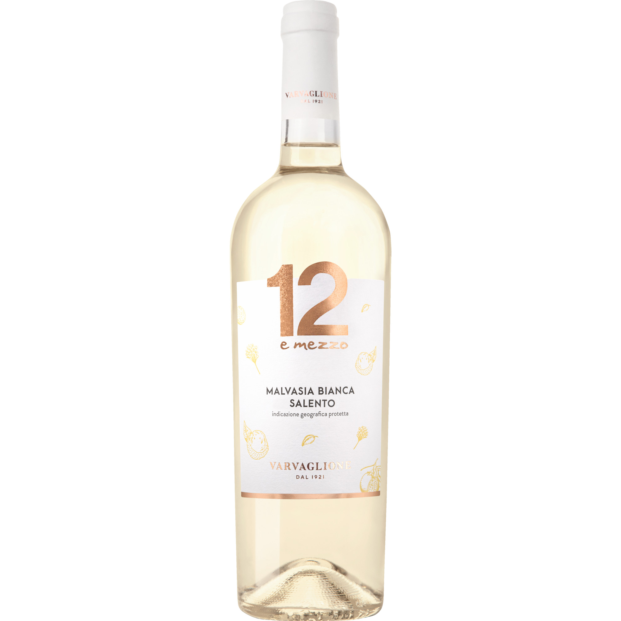 12 e mezzo Malvasia Bianco, Salento IGP, Apulien, 2024, Weißwein