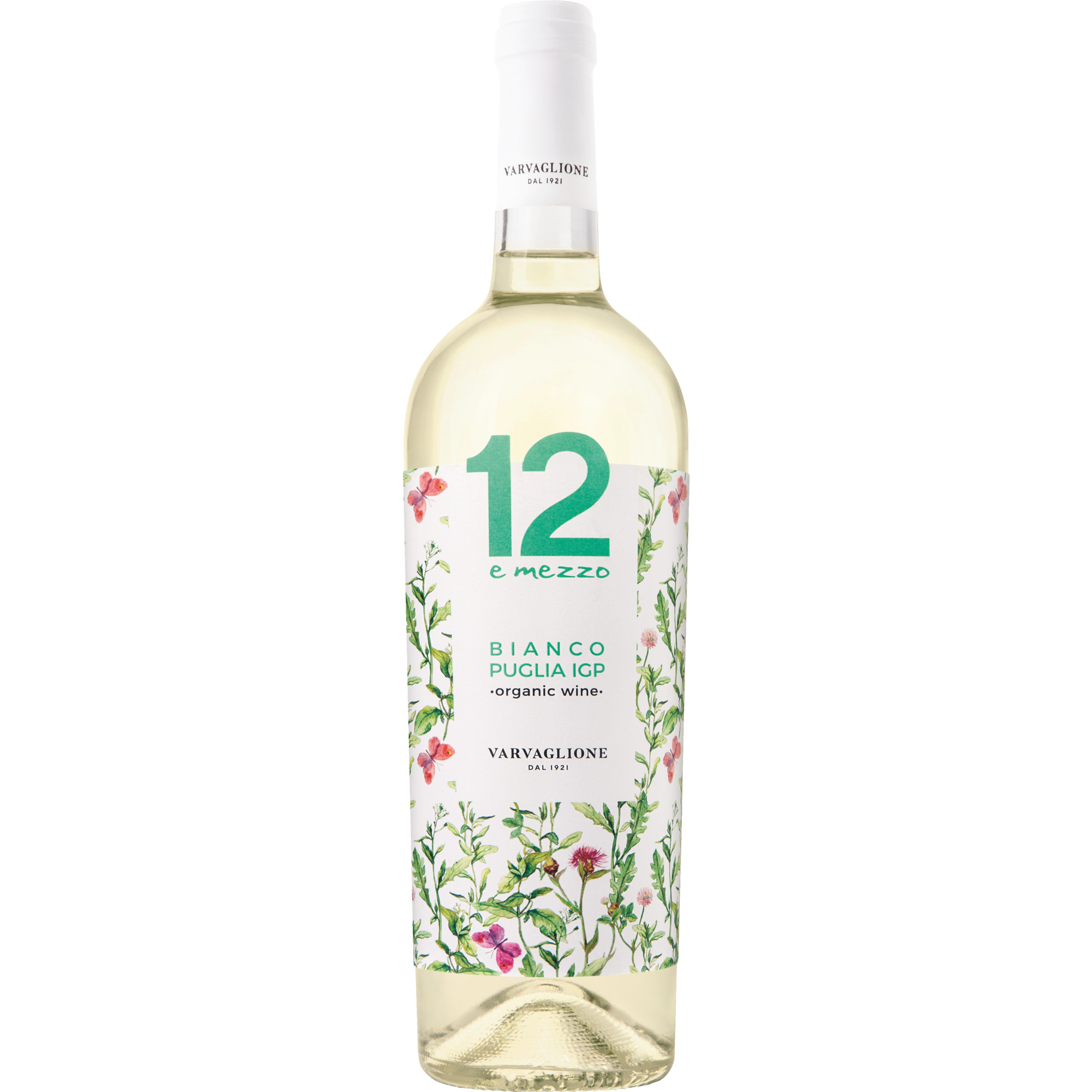 12 e mezzo Bianco, Puglia IGP, Apulien, 2024, Weißwein