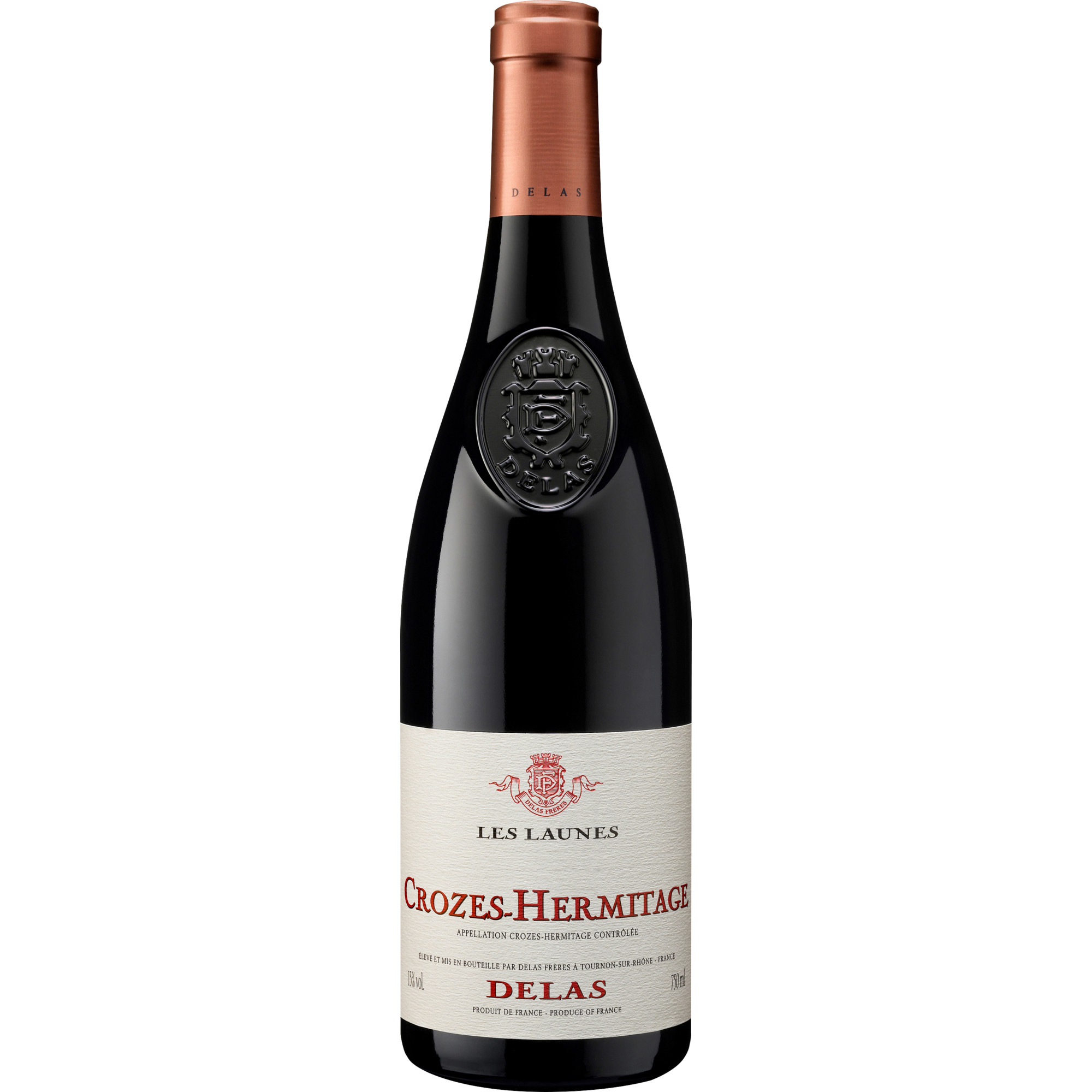 Delas Frères Les Launes, Crozes-Hermitage AOP, Rhône, 2022, Rotwein