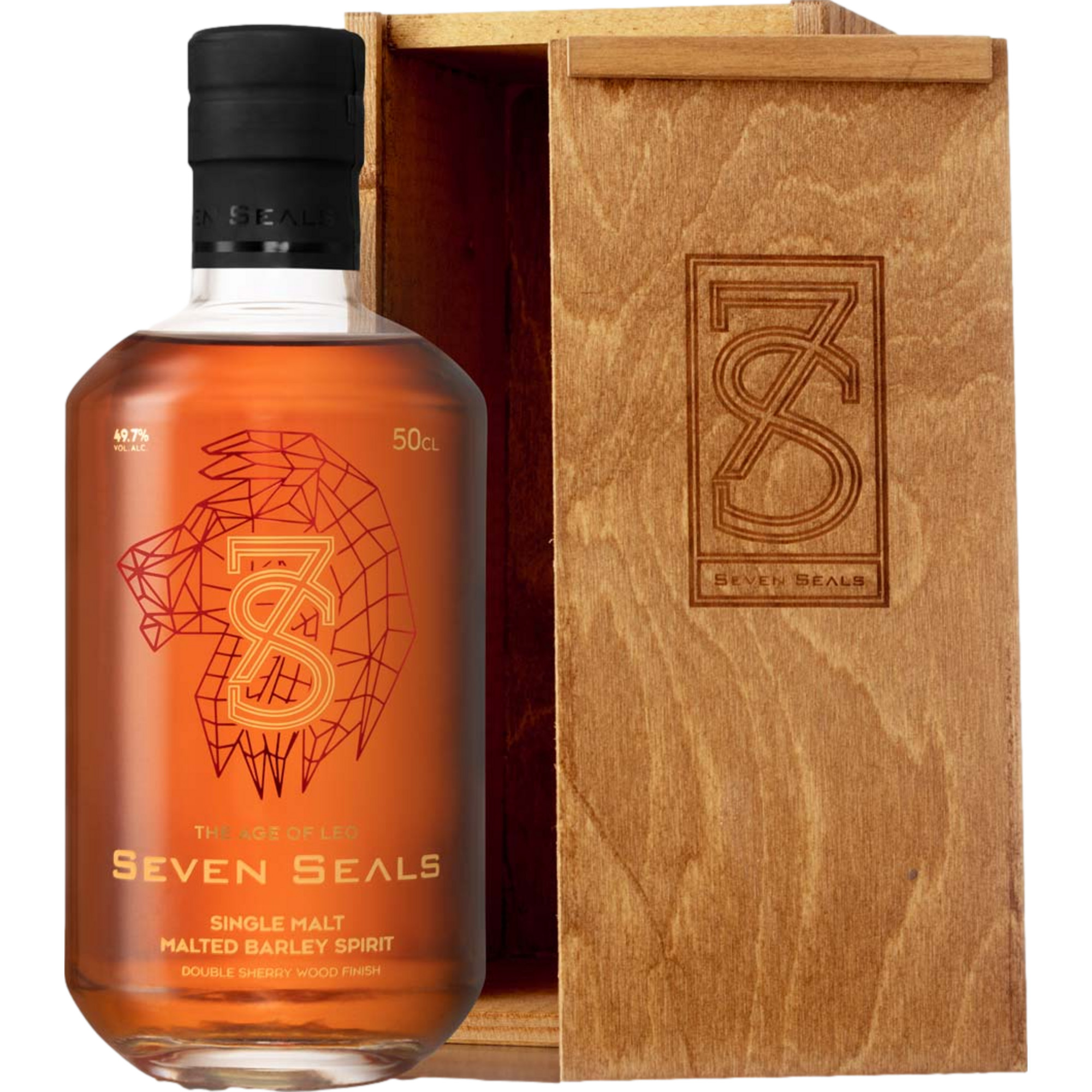 Image of Seven Seals The Age of Leo Single Malt, Schweiz, 0,5 L, 49,7 % Vol., Spirituosen