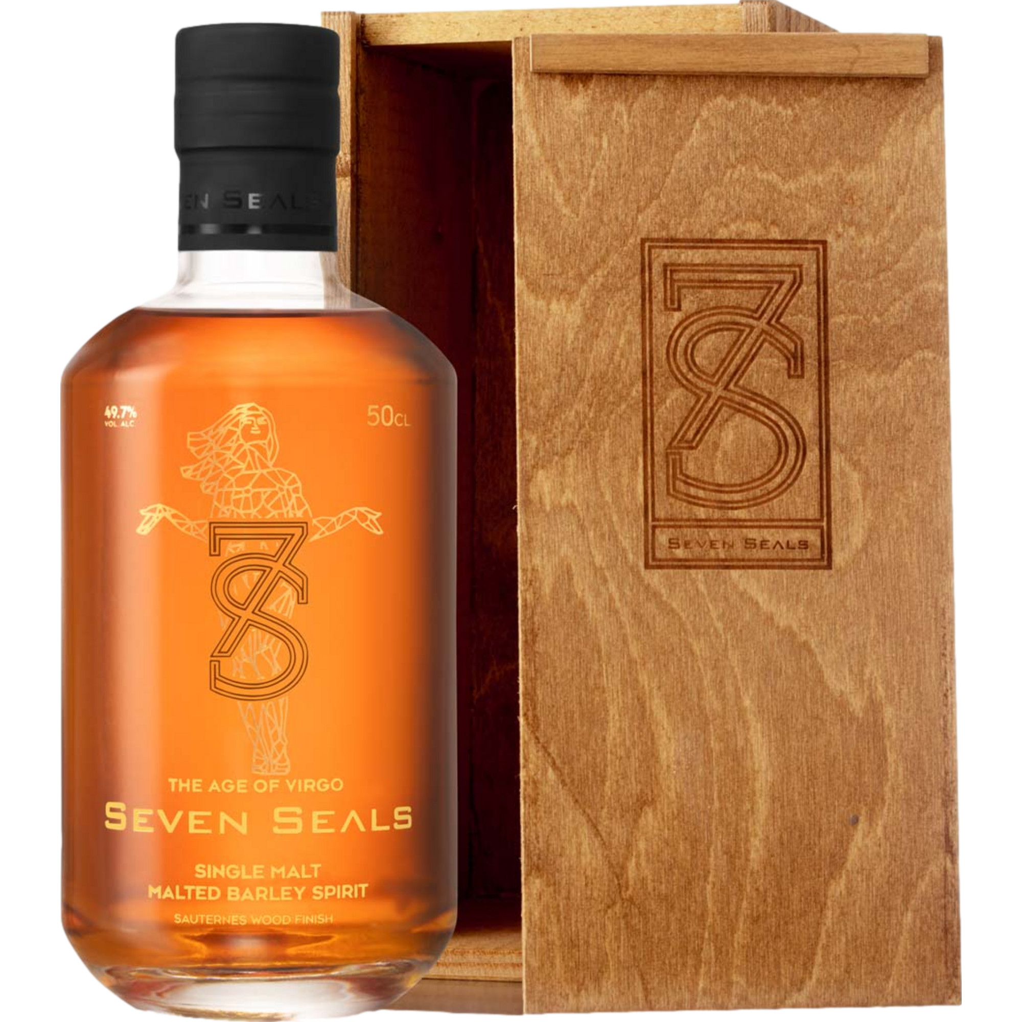 Image of Seven Seals The Age of Virgo Single Malt, Schweiz, 0,5 L, 49,7 % Vol., Spirituosen